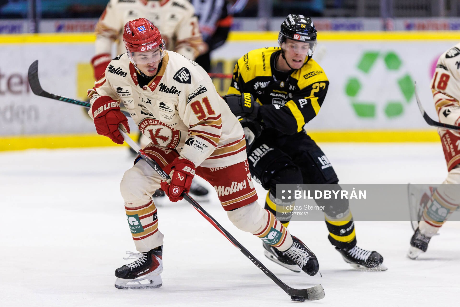 Kalmars Arvid Westlin och Västerås Carl Jakobsson