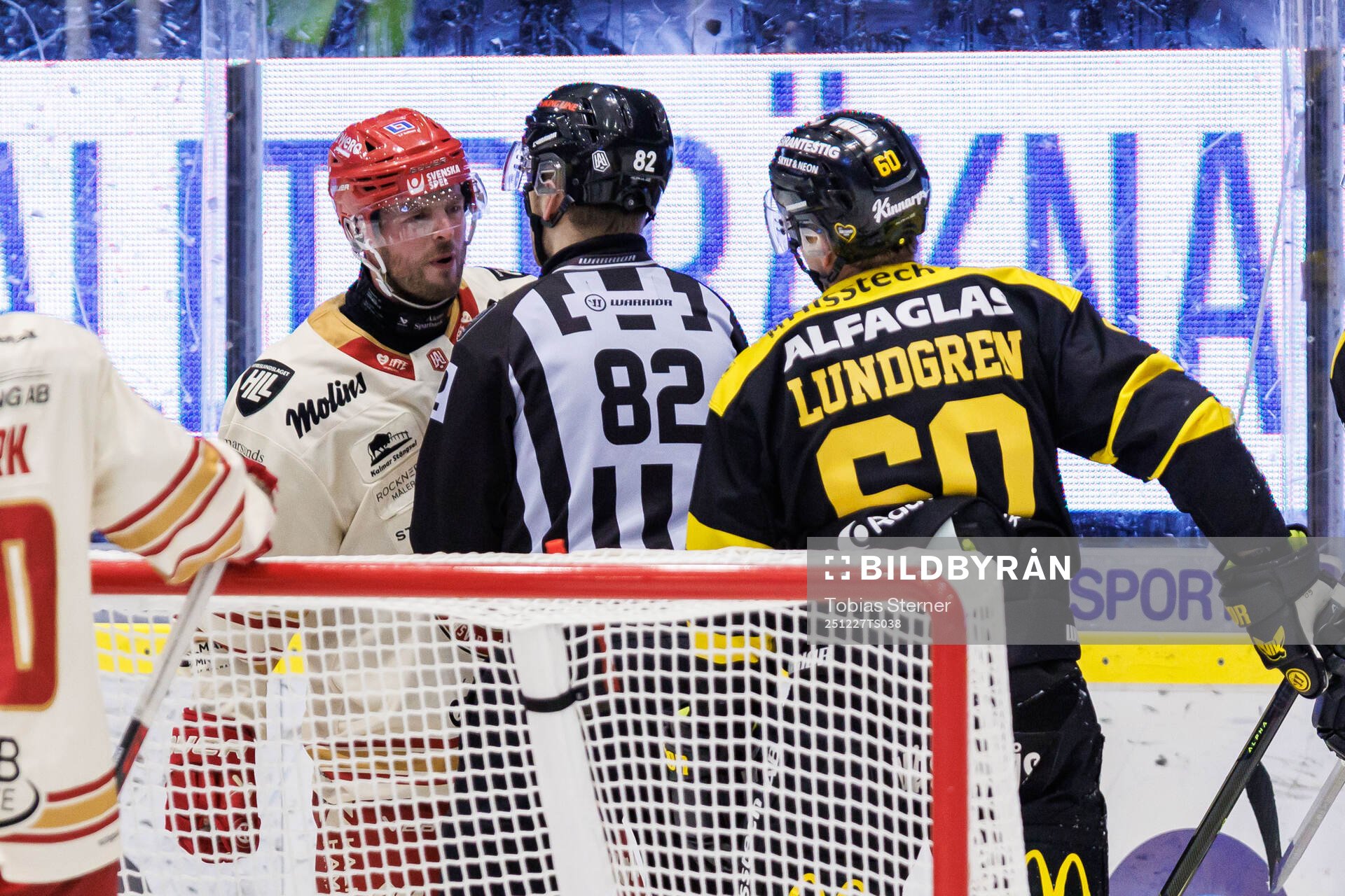 Kalmars Jesper Lindén och Västerås Niclas Lundgren