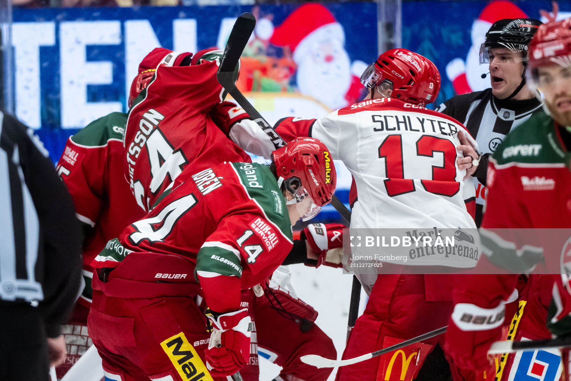 Modos Jacob Bengtsson och Almtunas Frederik Schlyter