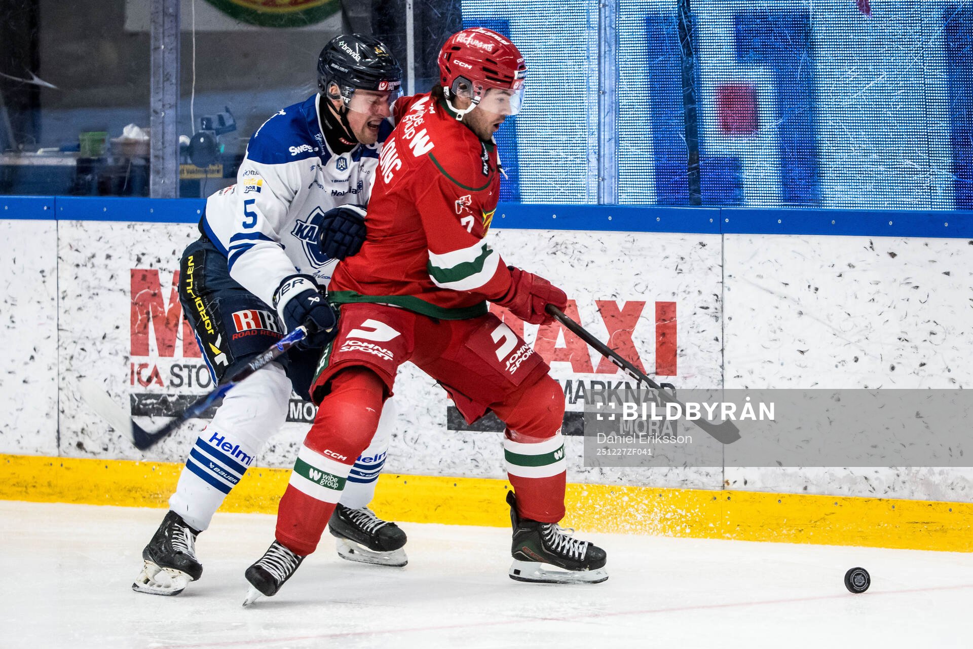 Karlskogas Tim Barkemo och Moras Ethan De Jong