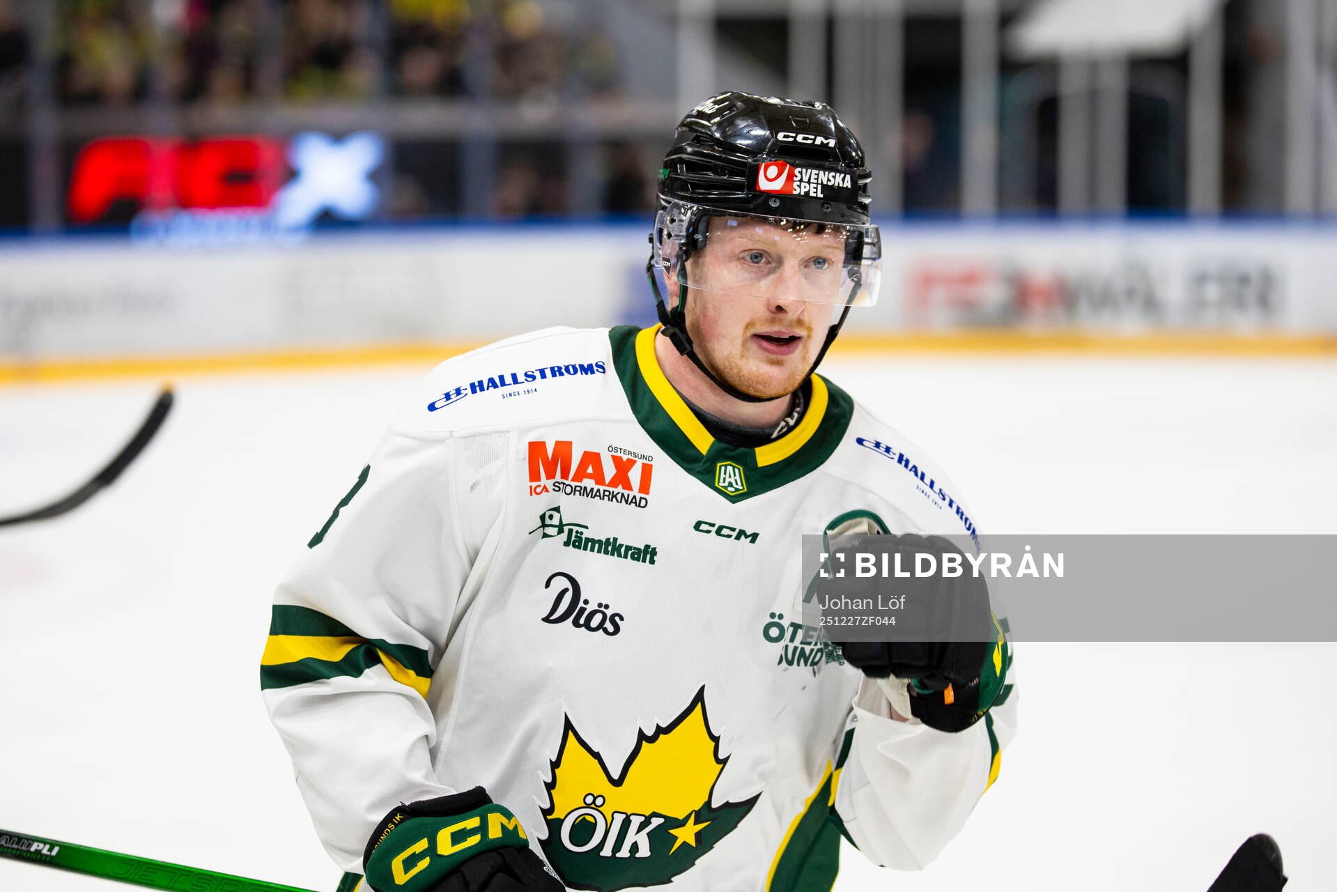 Östersunds Samuel Solem jublar