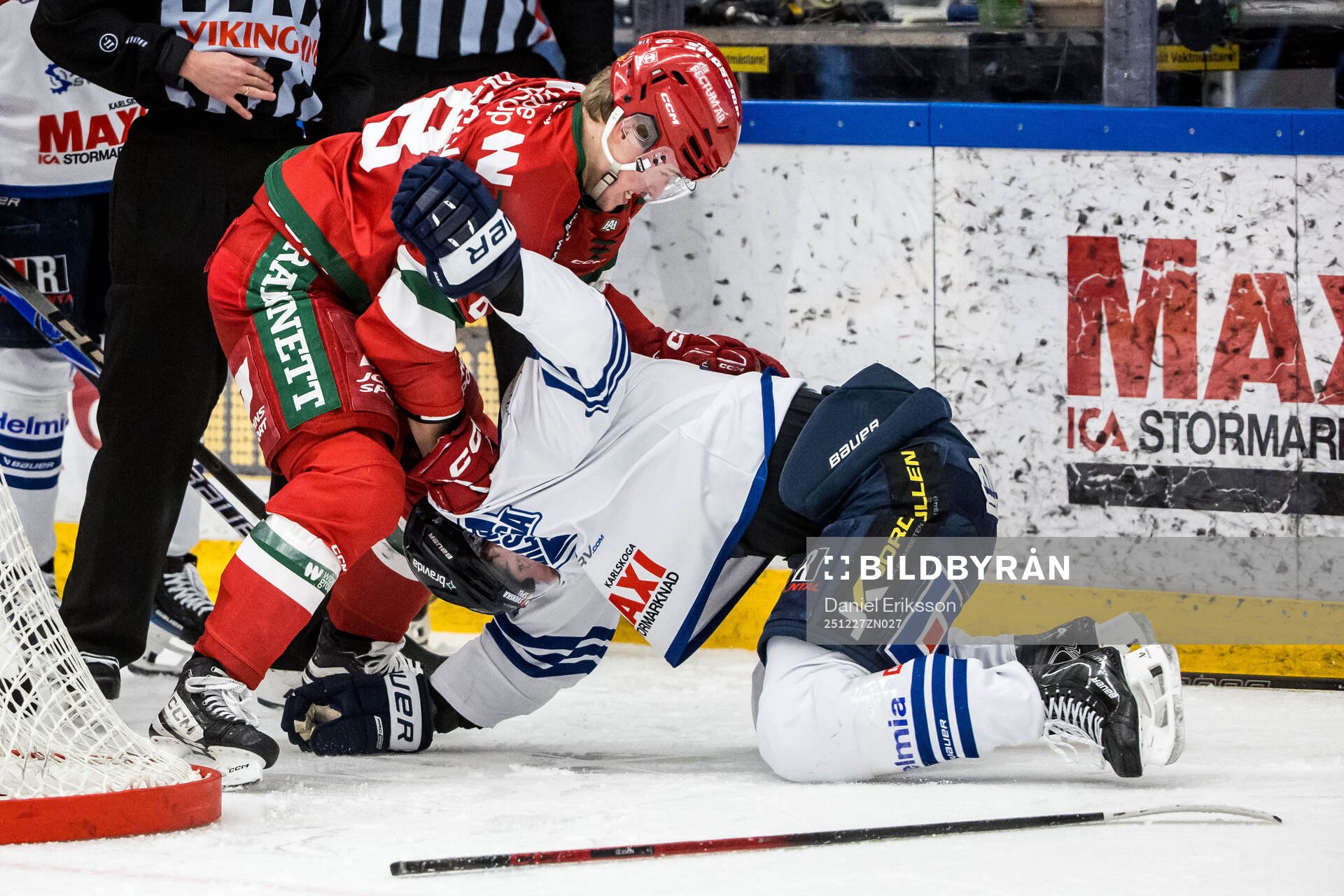 Moras Anton Olsson och Karlskogas Jonatan Harju