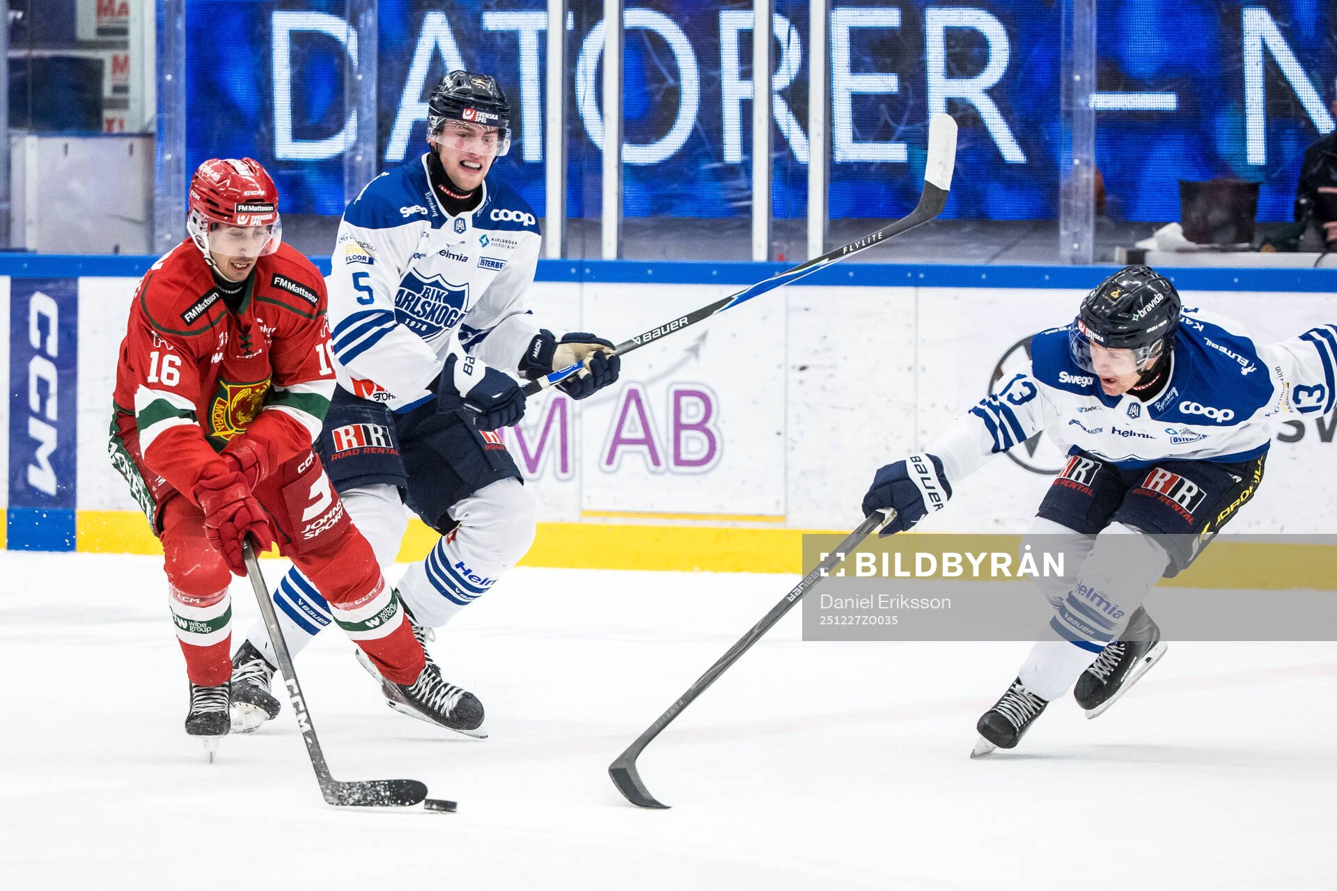 Moras Marcus Karlström och Karlskogas Jonatan Lundgren och