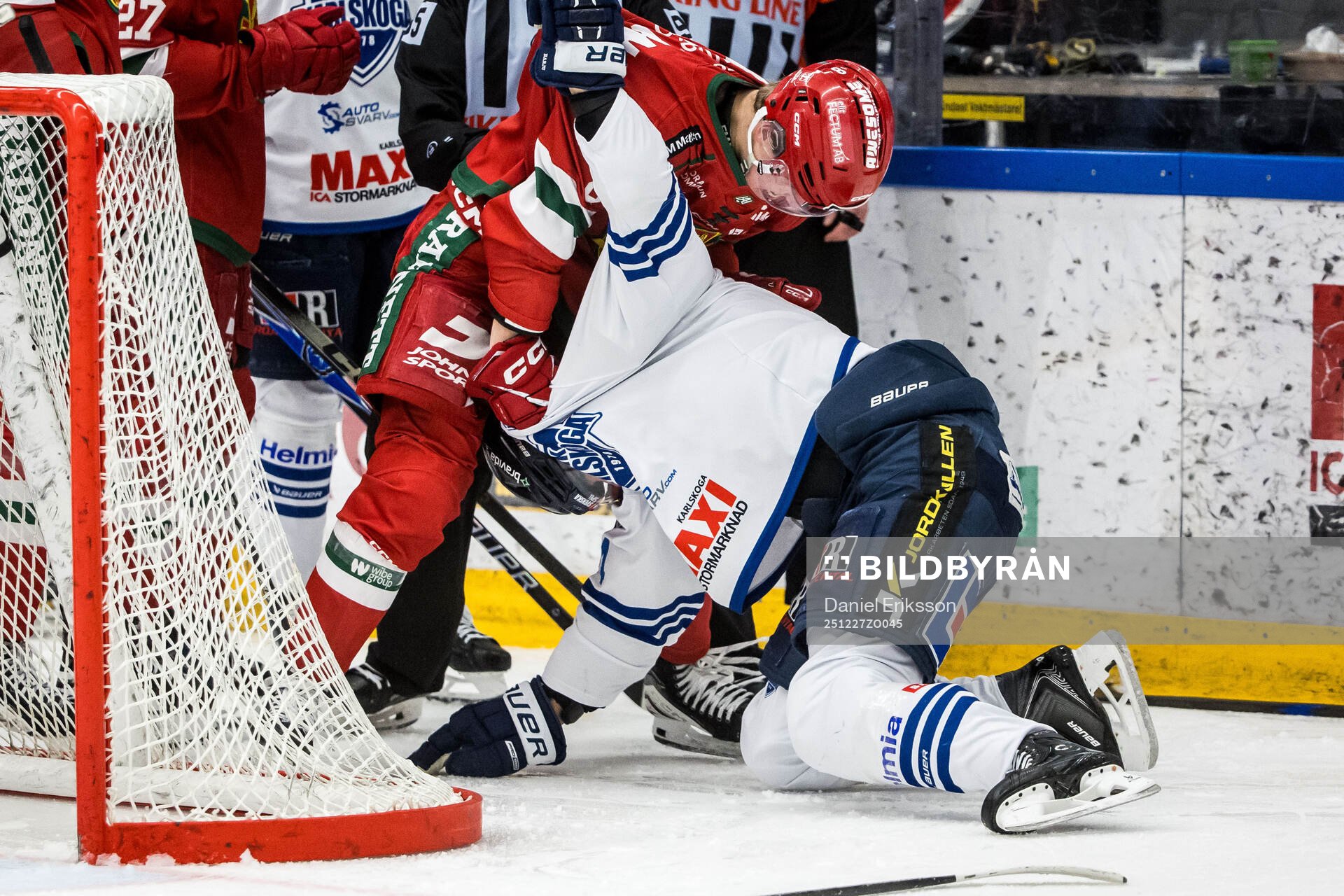 Moras Anton Olsson och Karlskogas Jonatan Harju