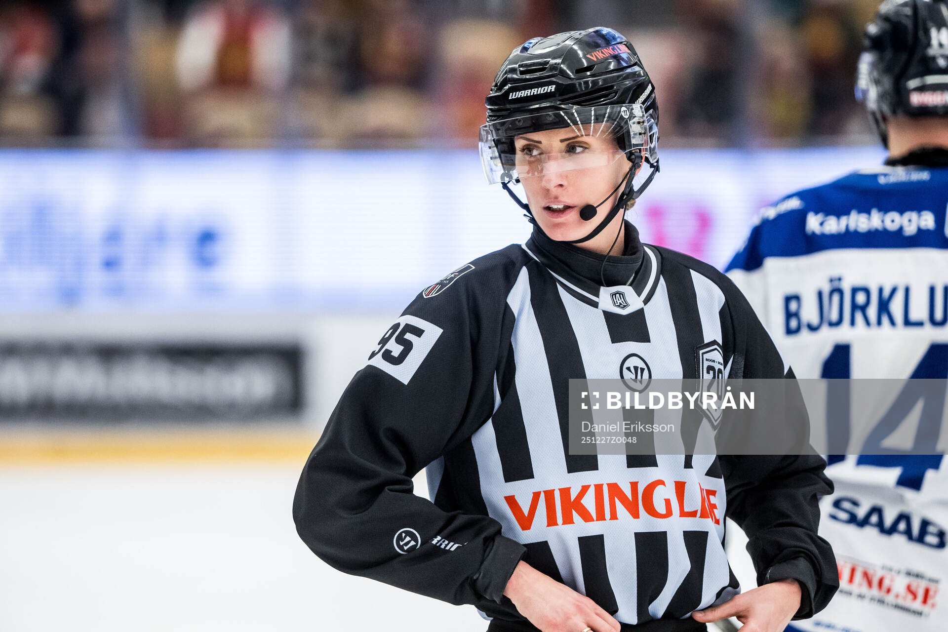 Linjedomare Anna Hammar