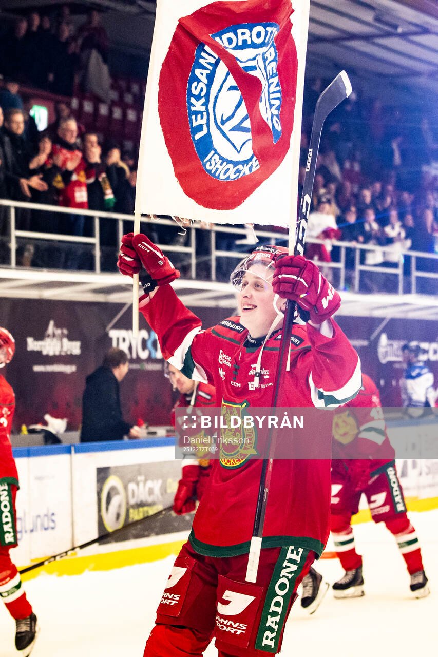 Moras Felix Johansson jublar