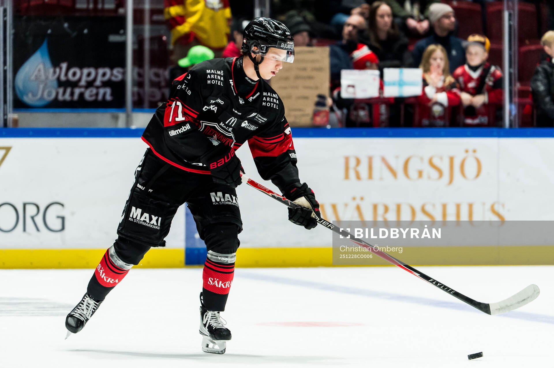 Malmö Redhawks Isac Nilsson