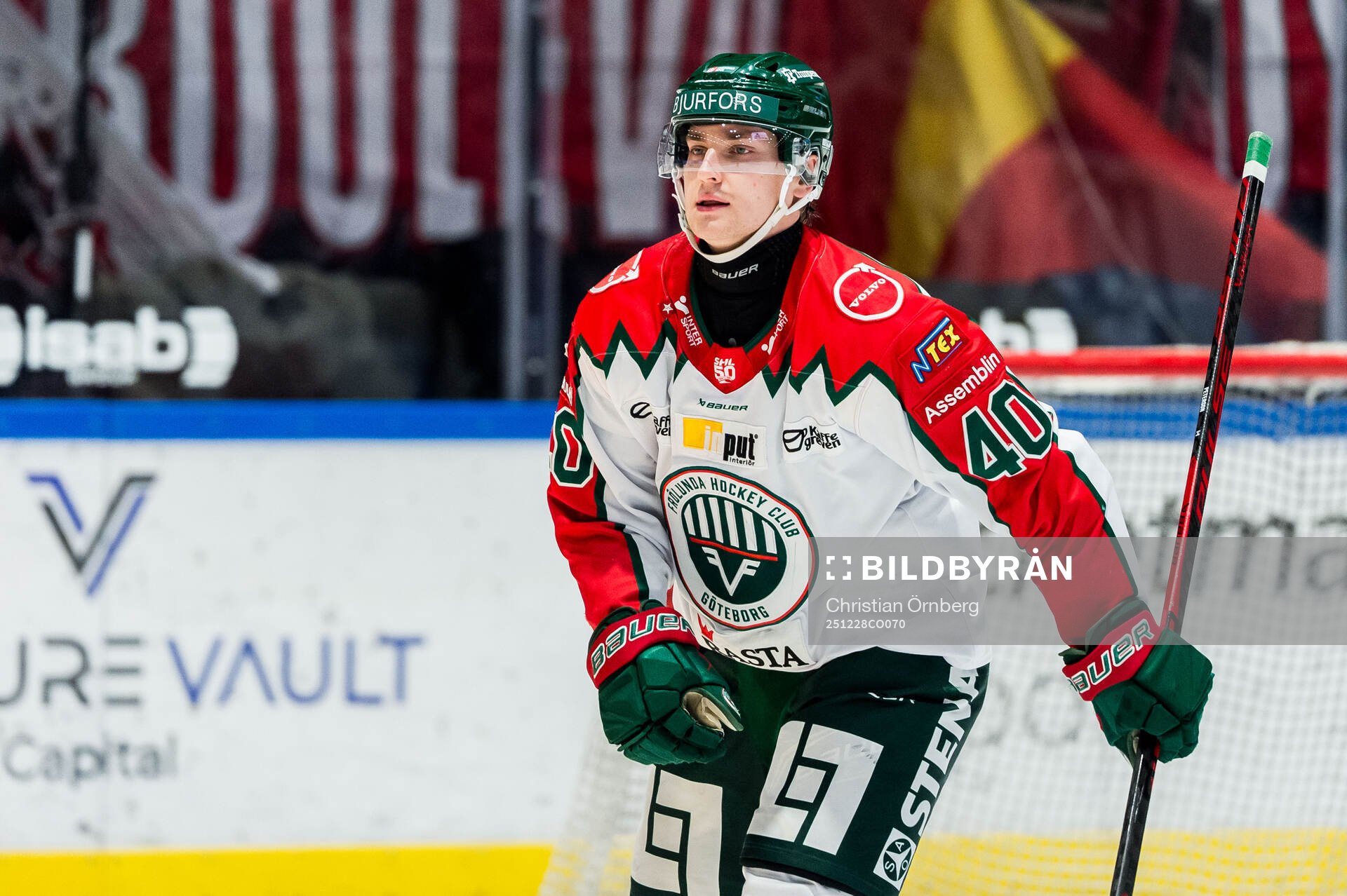 Frölundas Jacob Peterson jublar