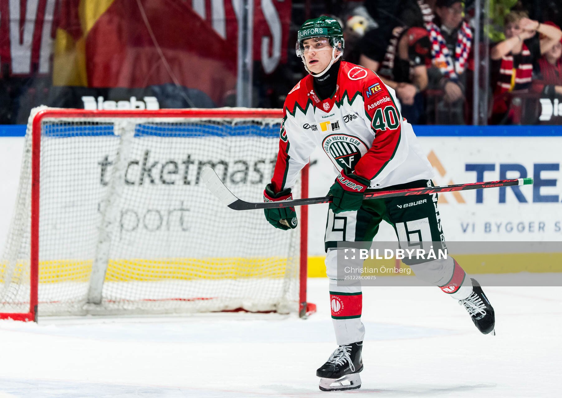 Frölundas Jacob Peterson jublar
