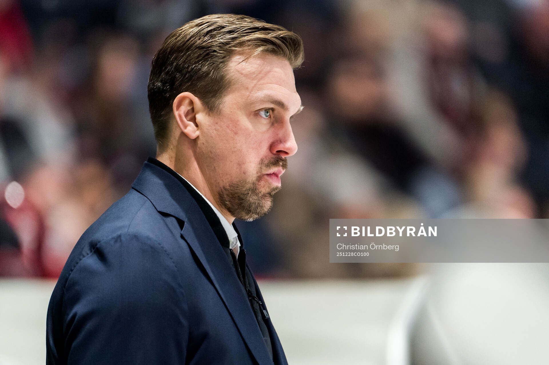 Frölundas assisterande tränare Martin Sandgren