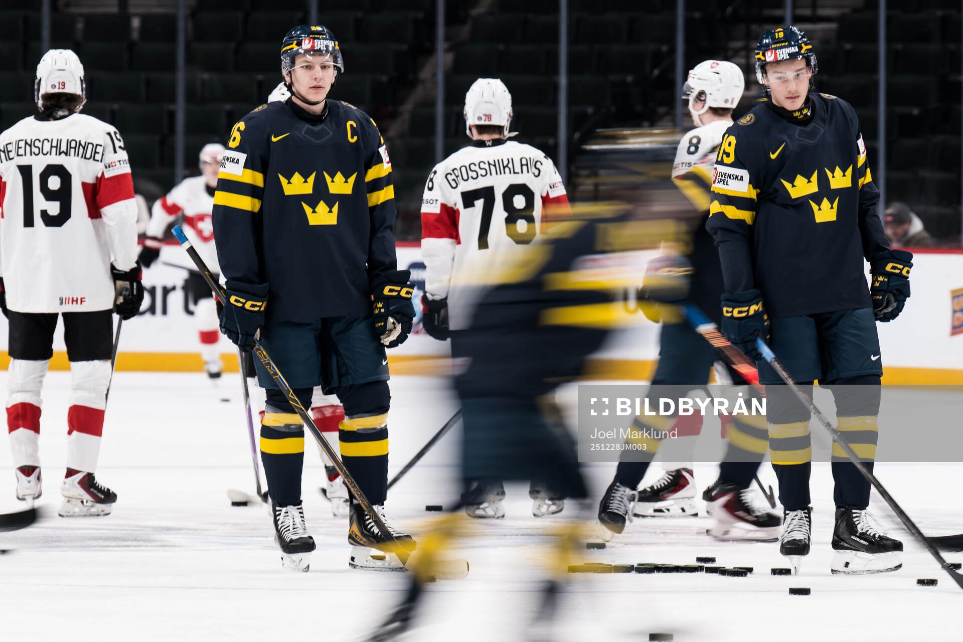 Jack Berglund and William Håkansson of Sweden