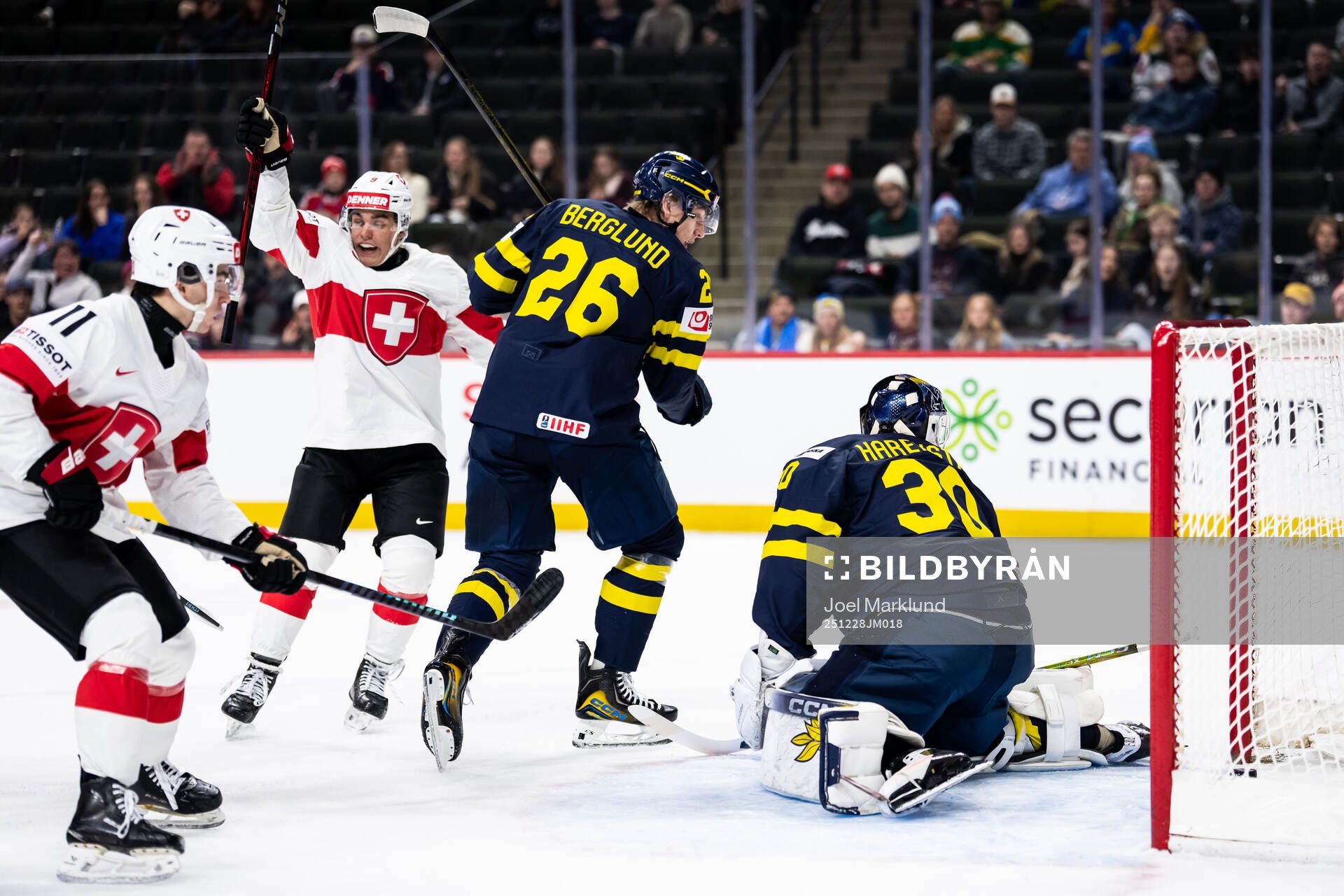 Nathan Borradori and Nolan Cattin of Switzerland against
