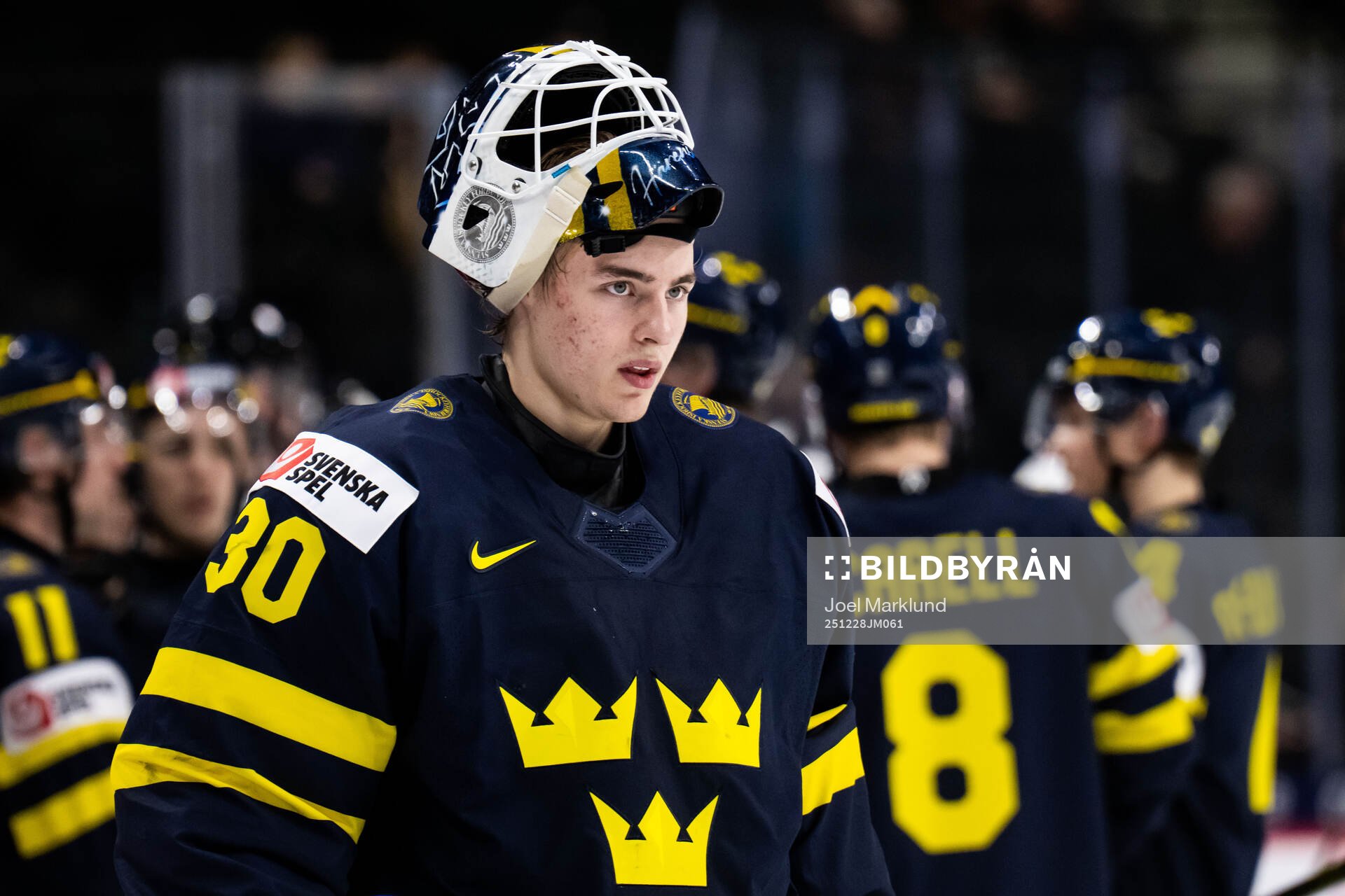 Goaltender Love Härenstam of Sweden