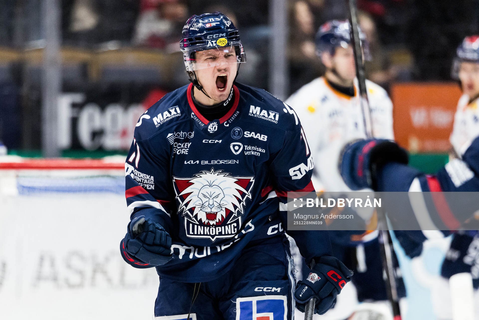 Linköpings Eskild Bakke Olsen jublar