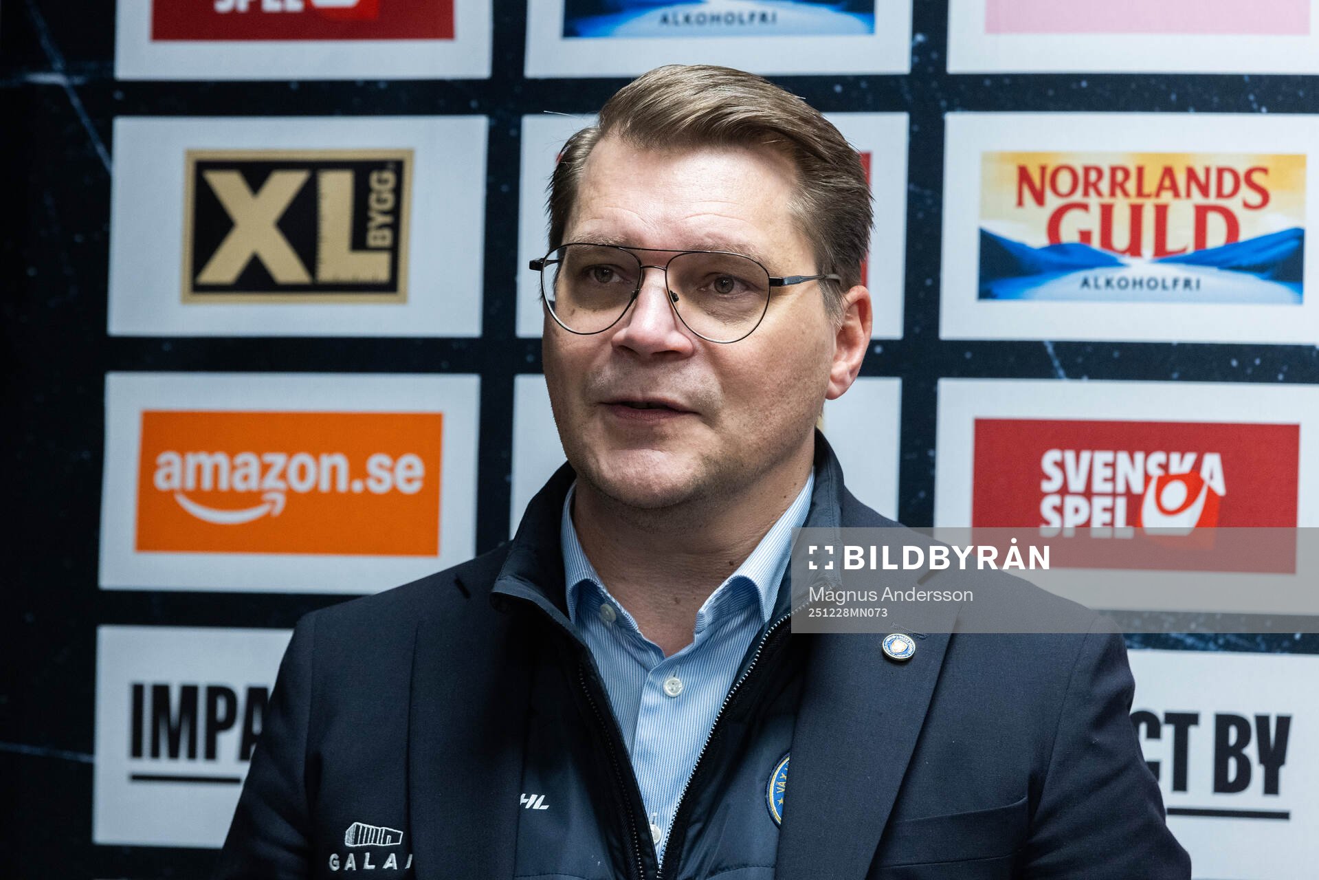 Växjös tränare Björn Hellkvist