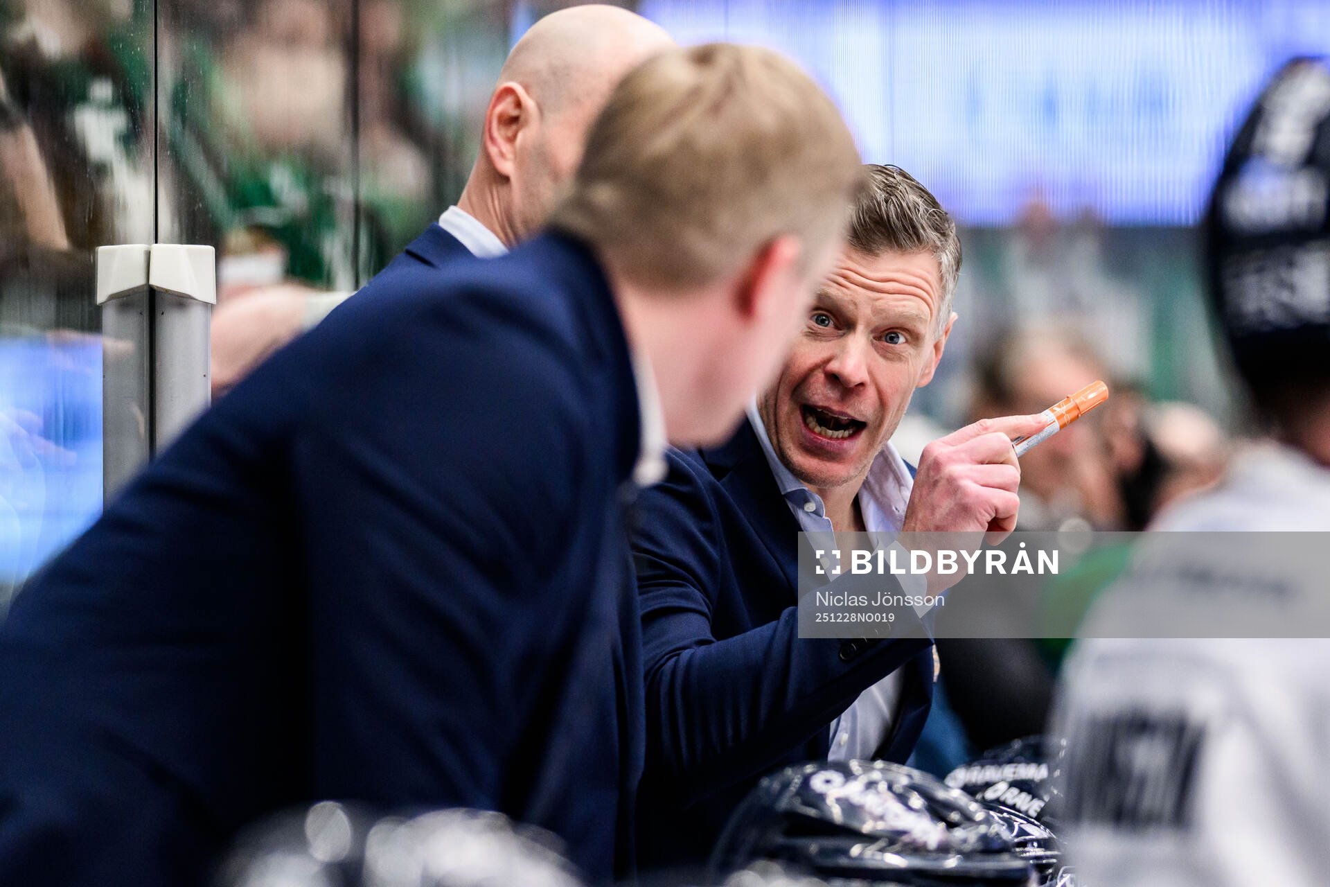 HV71s assisterande tränare Nicklas Rahm