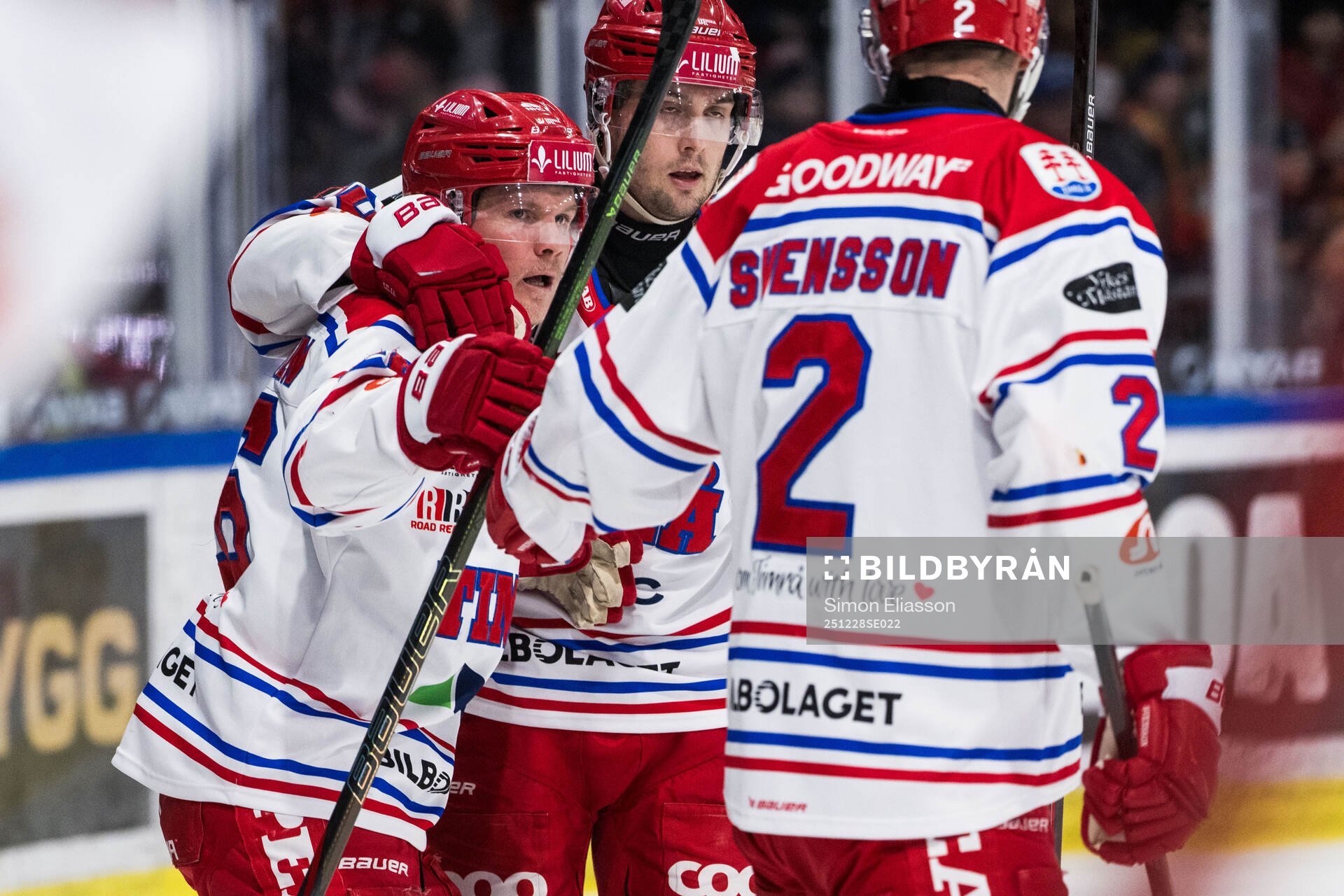 Timrås Anton Heikkinen jublar
