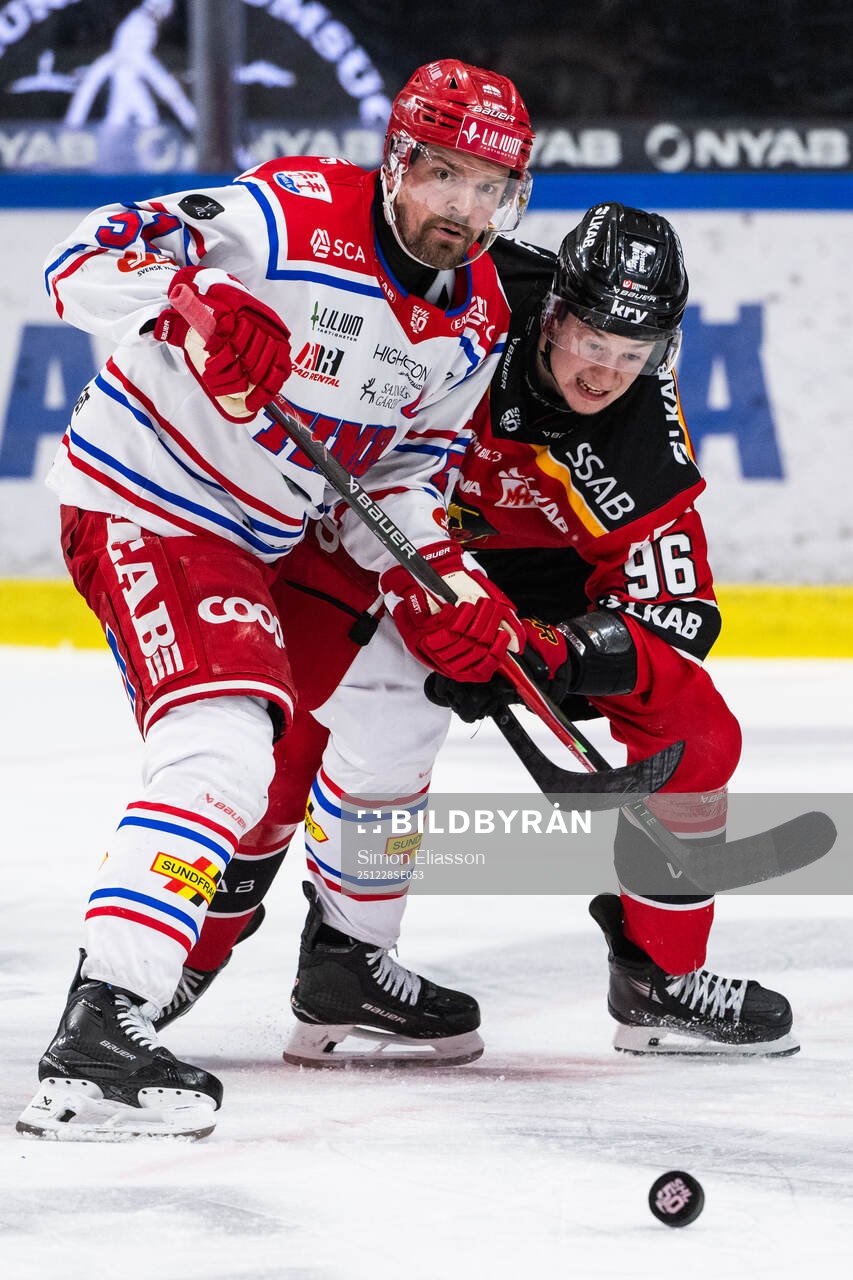Timrås Magnus Pääjärvi och Luleås Pontus Andreasson
