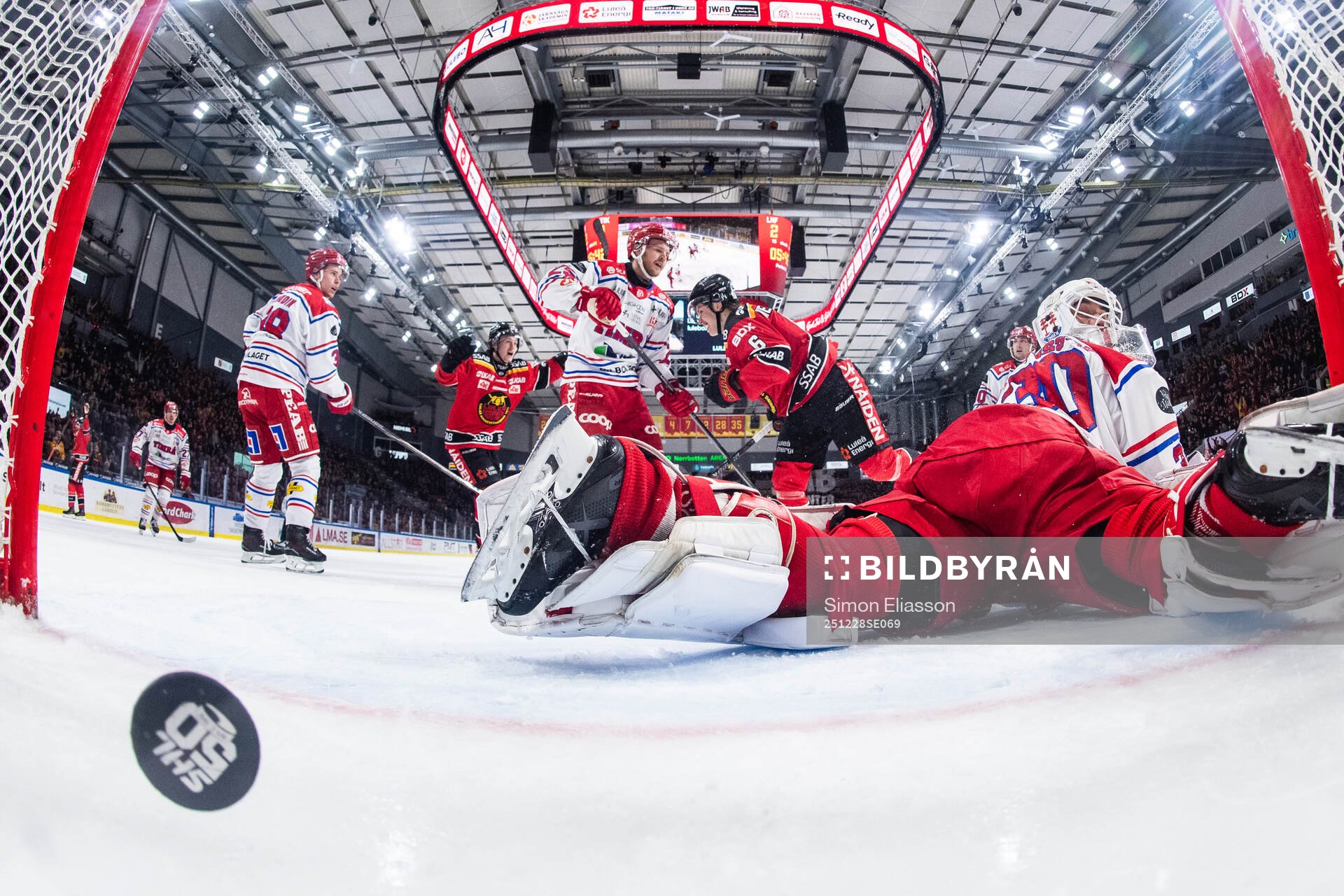 Luleås Isac Hedqvist jublar