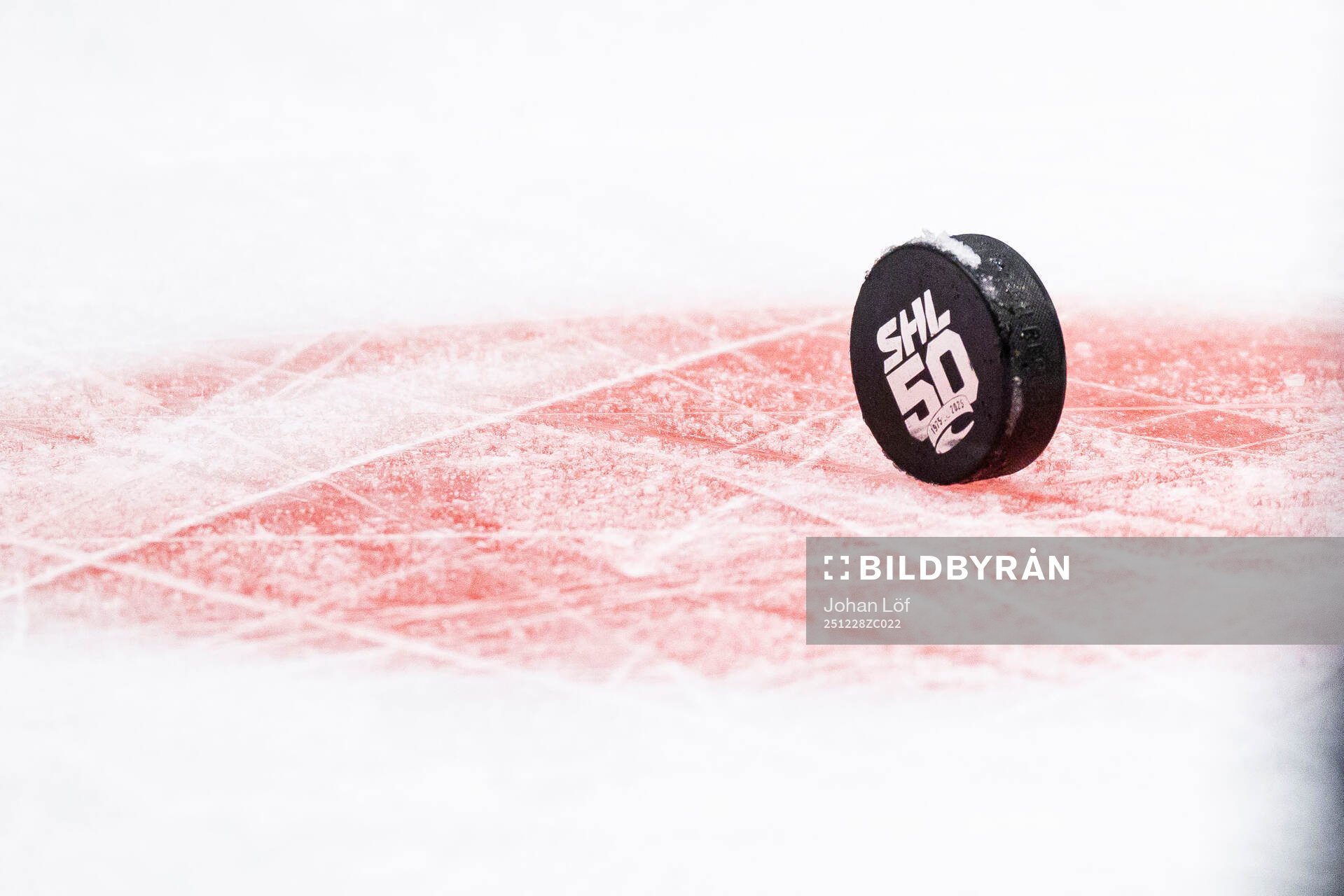 SHL 50 år puck