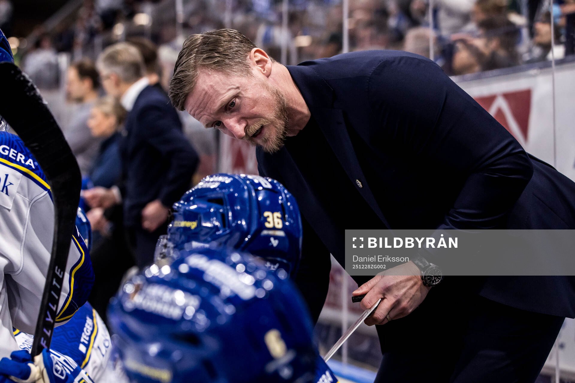 Leksands assisterande tränare David Printz