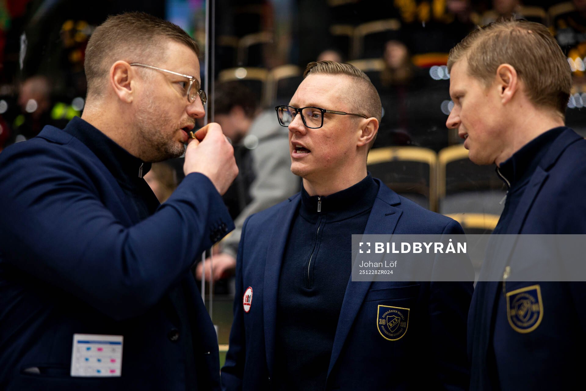 Djurgårdens  assisterande tränare Michael Holmqvist,