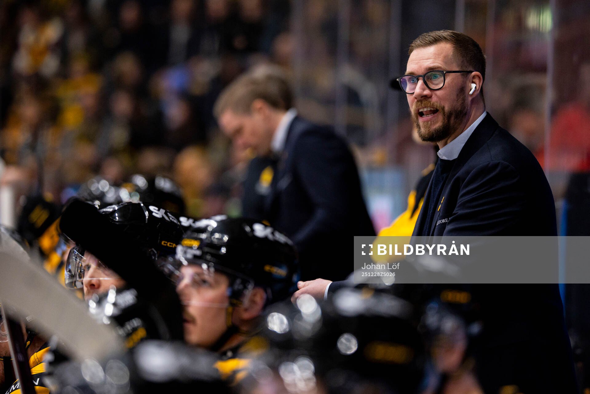 Skellefteås assisterande tränare Andreas Falk