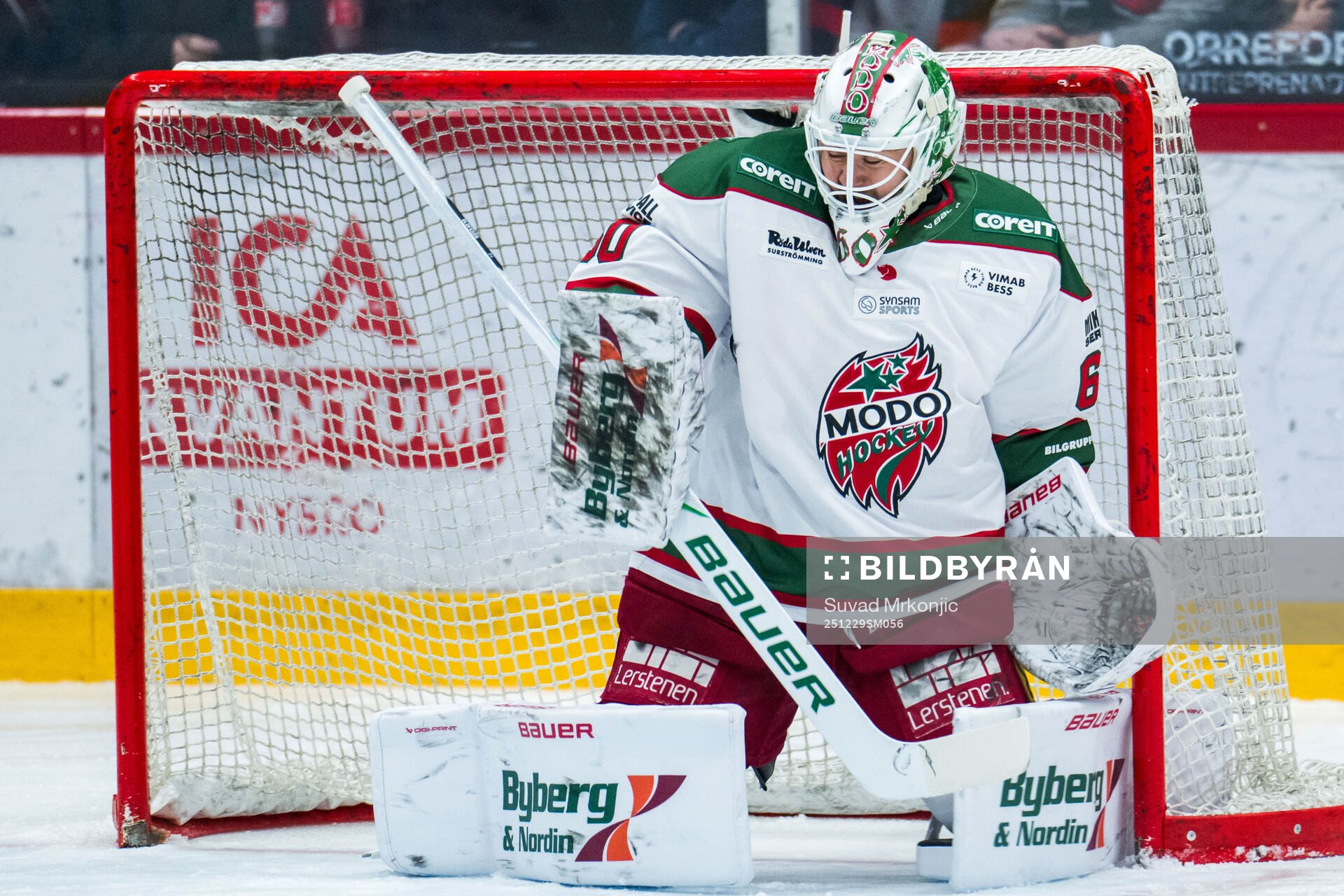 Modos målvakt Edvin Olofsson