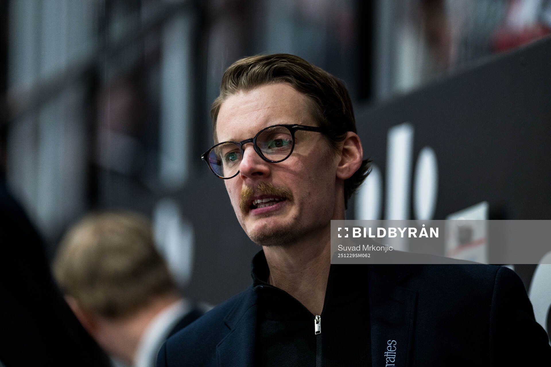 Nybros assisterande tränare Albin Blomqvist