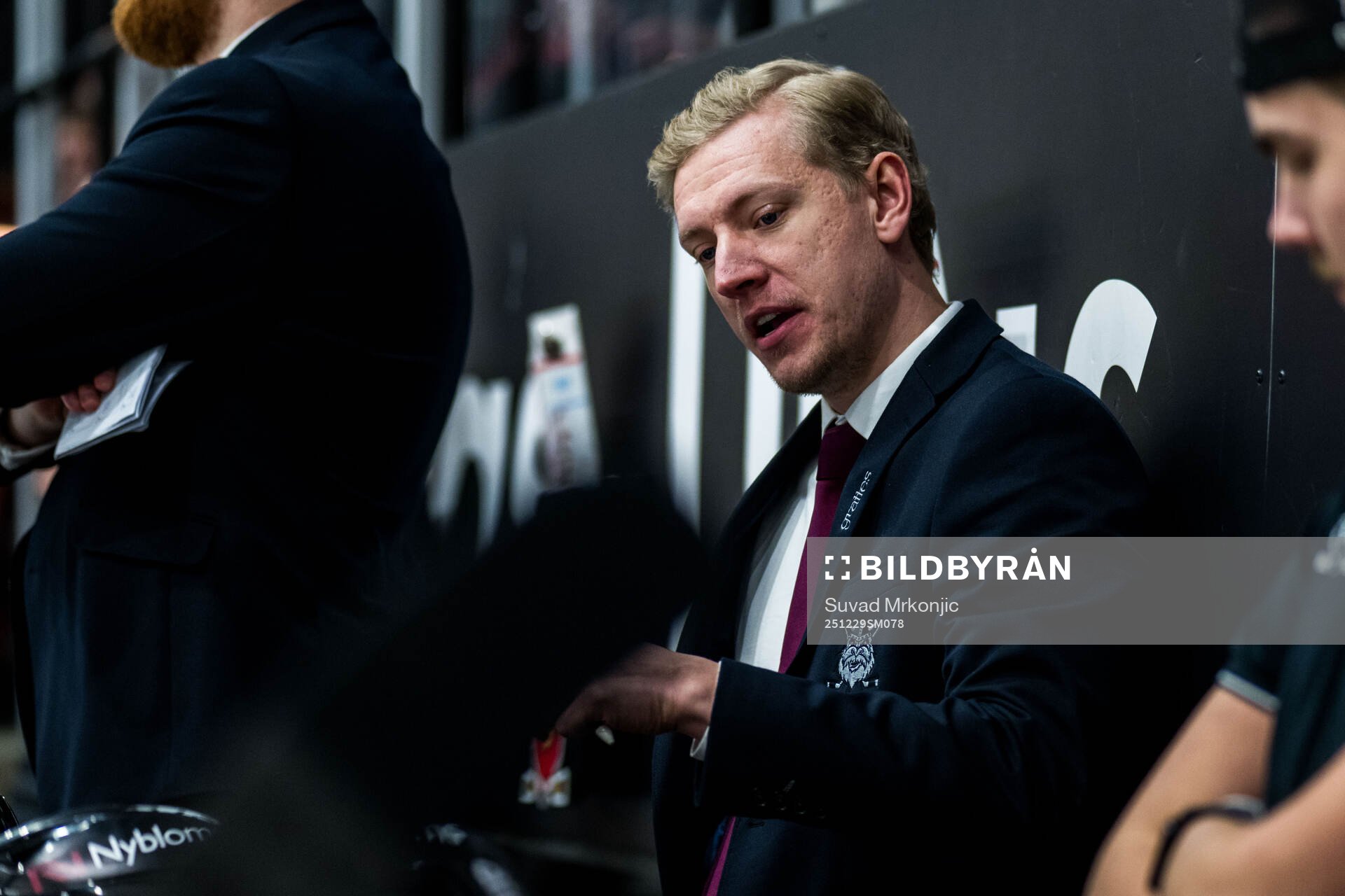 Nybros huvudtränare Hampus Sylvegård