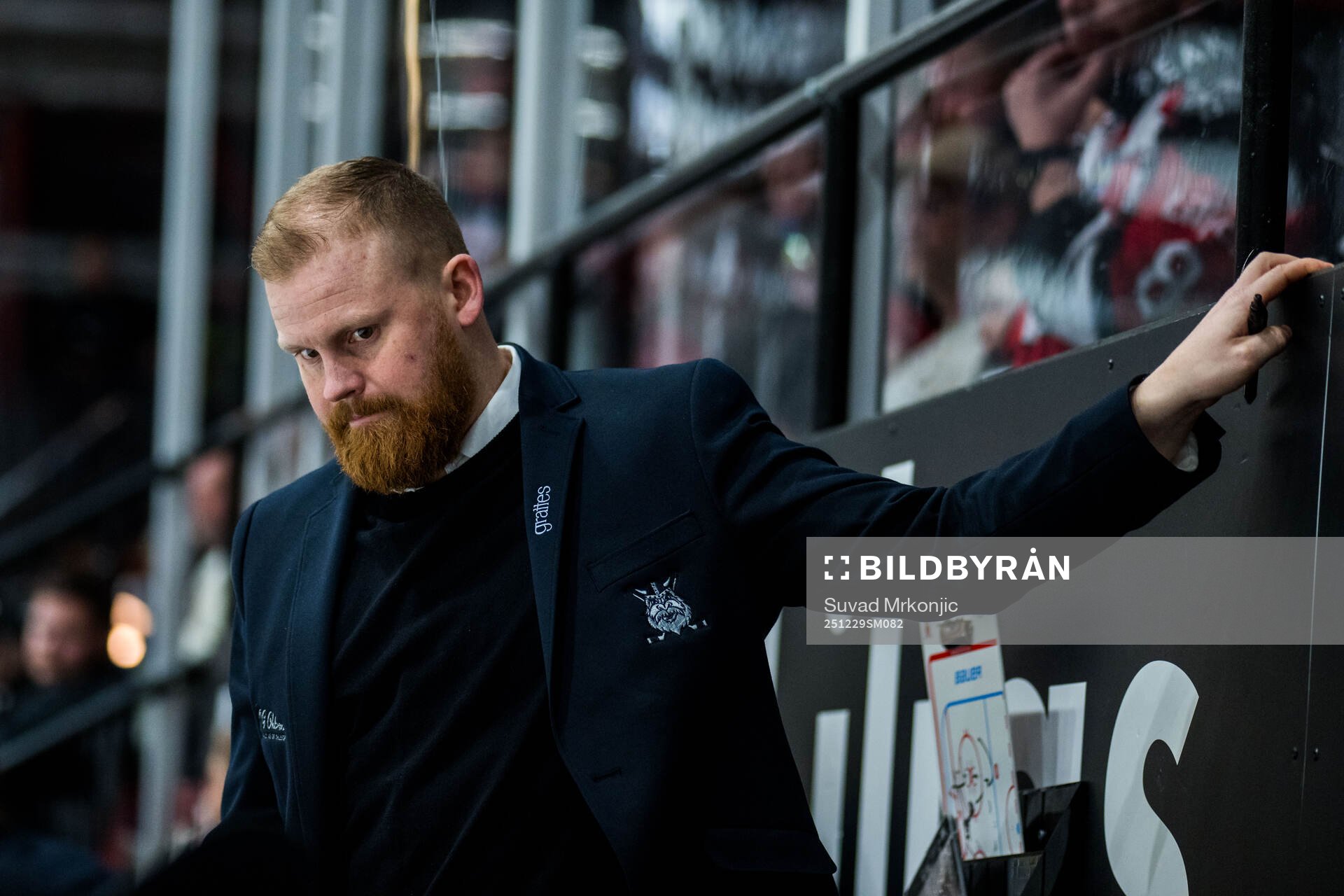 Nybros assisterande tränare Robin Wengdahl