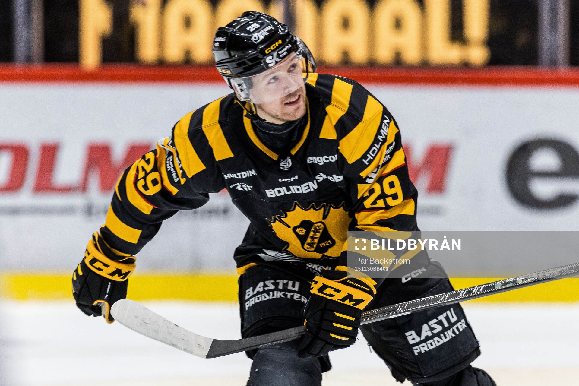 Skellefteås Mikkel Aagaard jublar