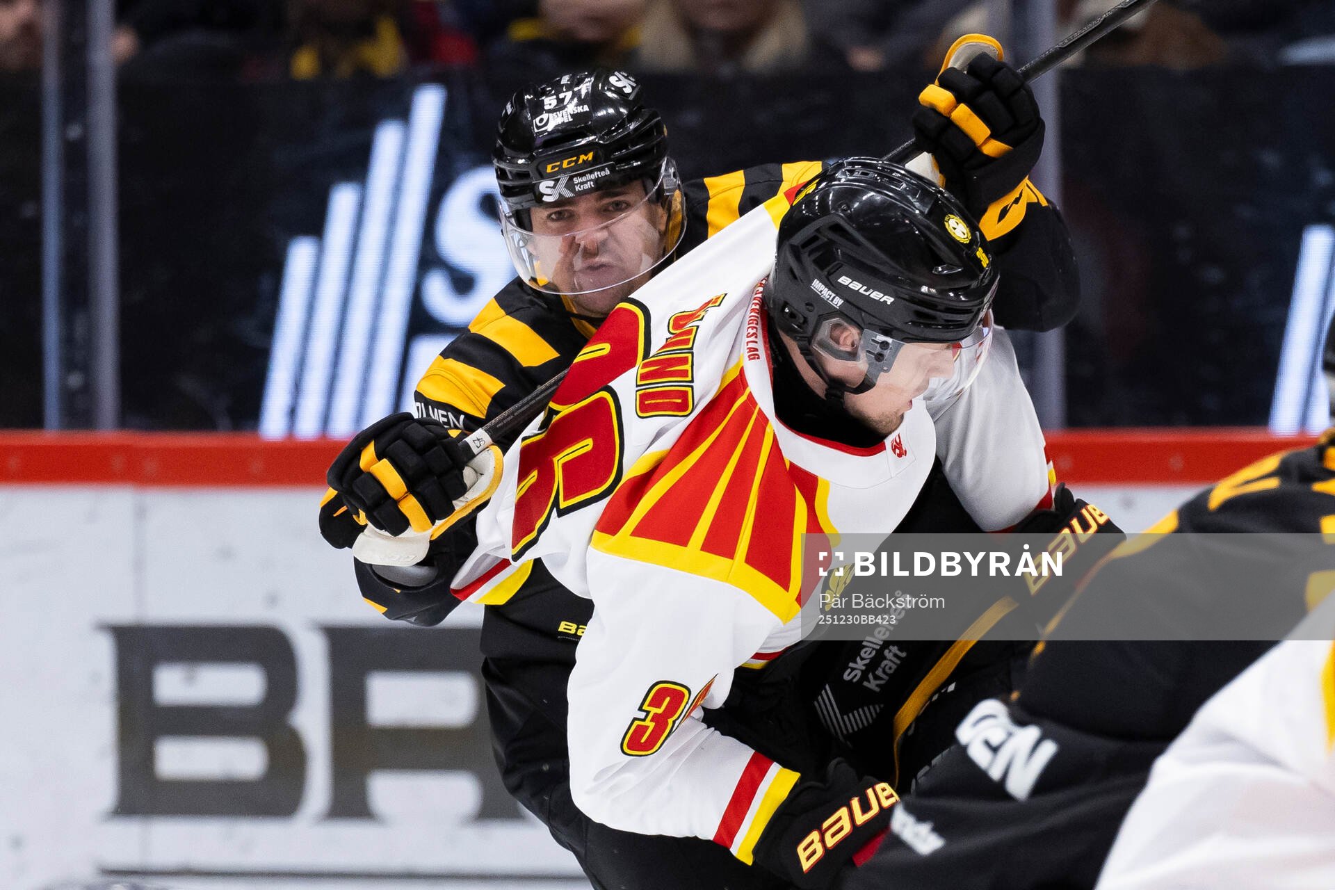 Skellefteås Emil Djuse och Brynäs Linus Ölund