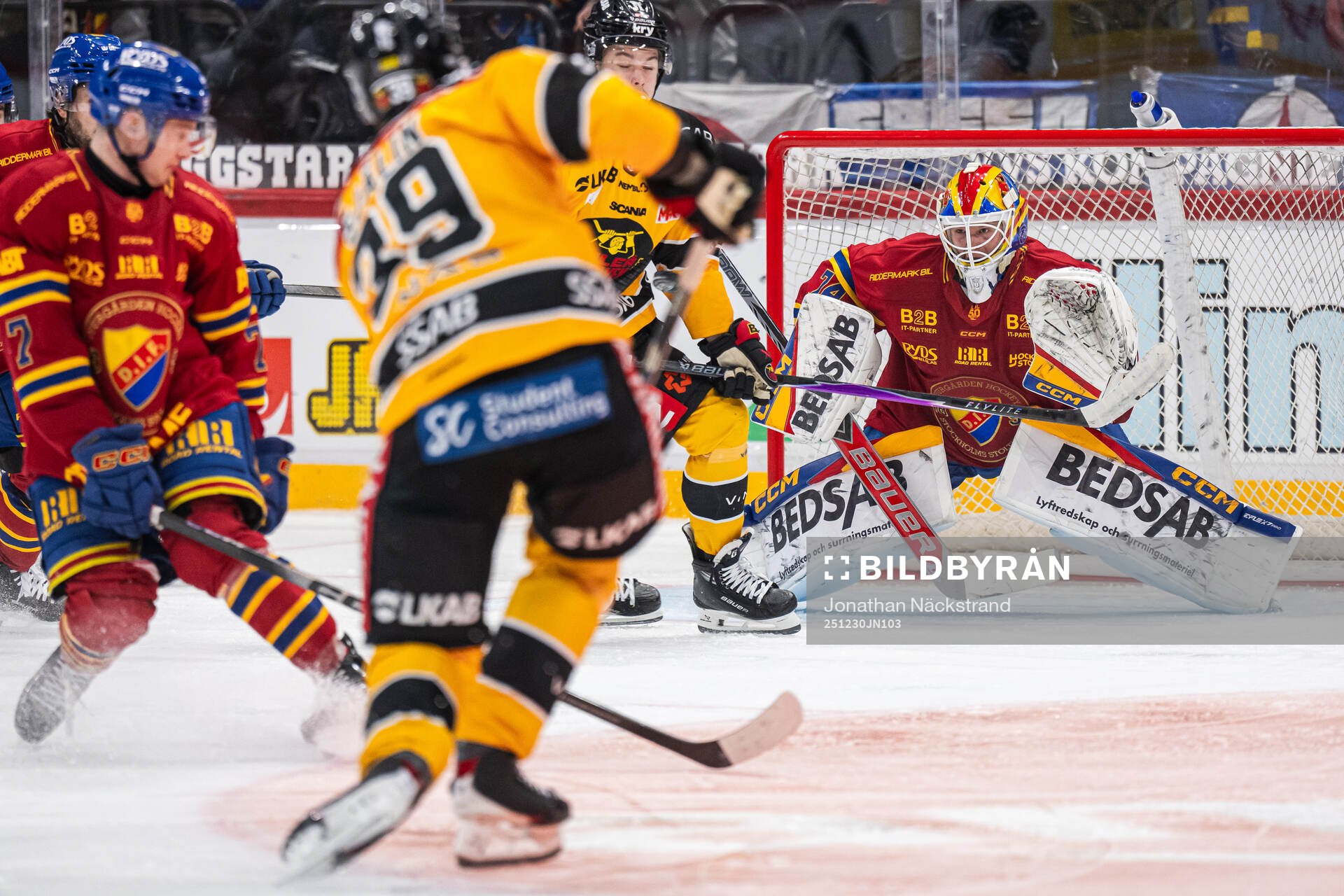 Djurgårdens målvakt Daniel Marmenlind