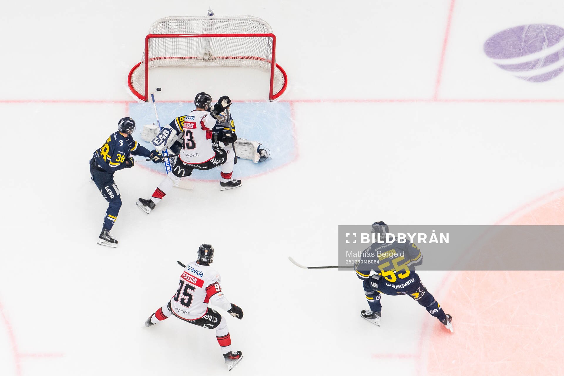 Malmö Redhawks Fredrik Händemark gör 0-1