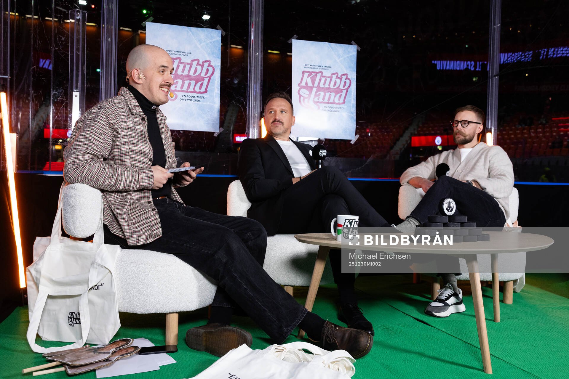 Göteborgs-Postens hockeypodd Klubbland i Scandinavium