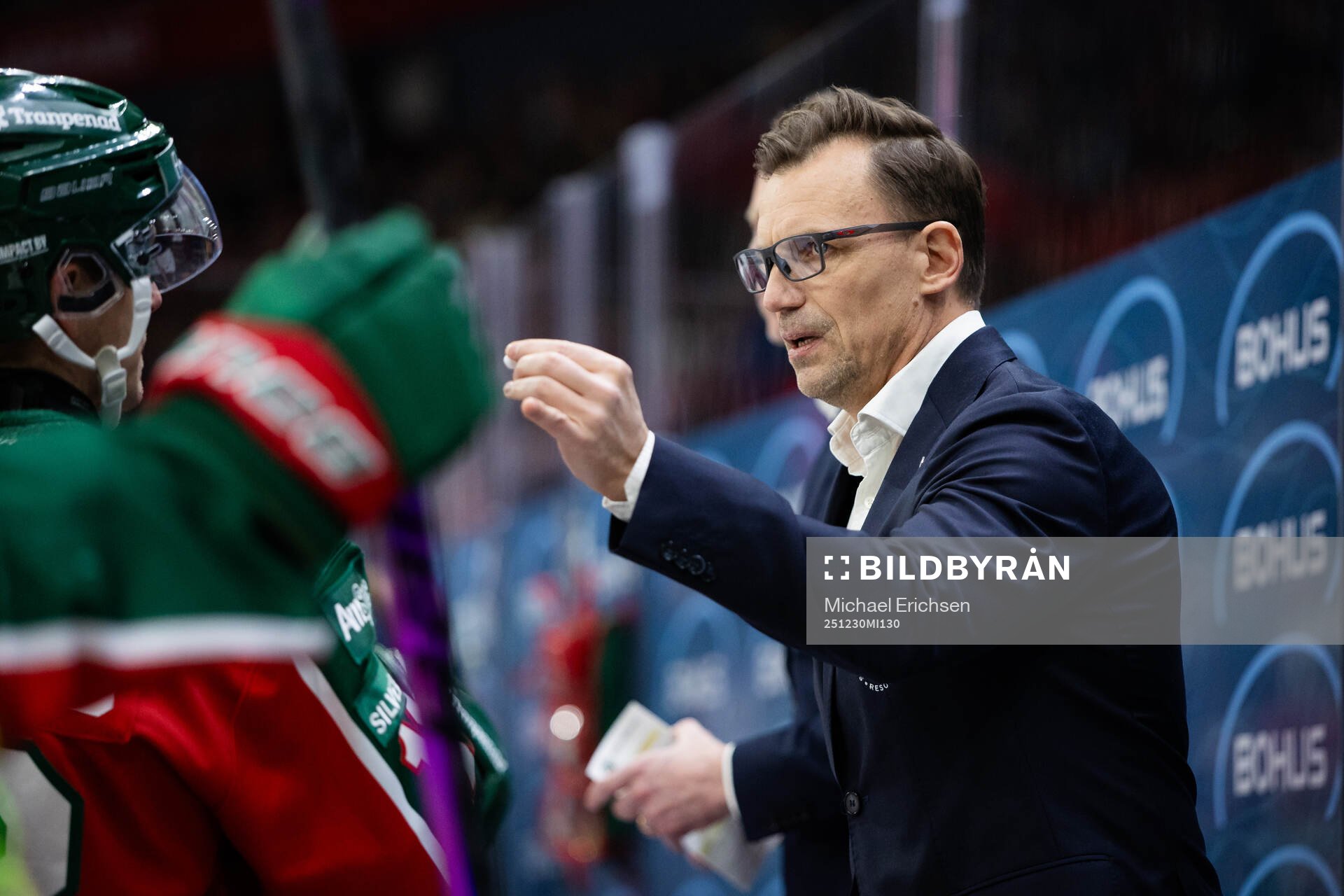Frölundas assisterande tränare Kristoffer Näslund