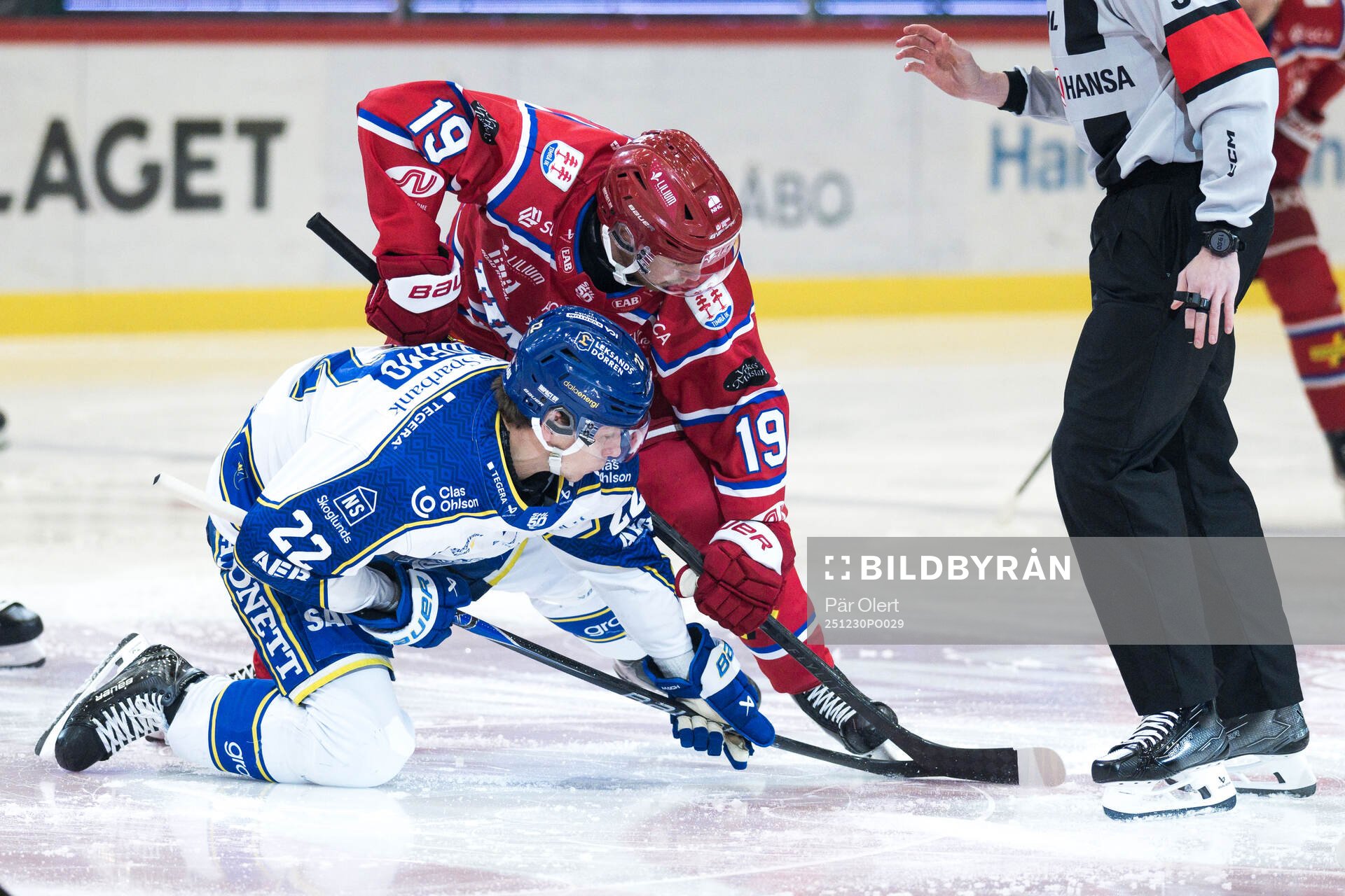 Leksands Lukas Vejdemo och Timrås Marcus Westfält