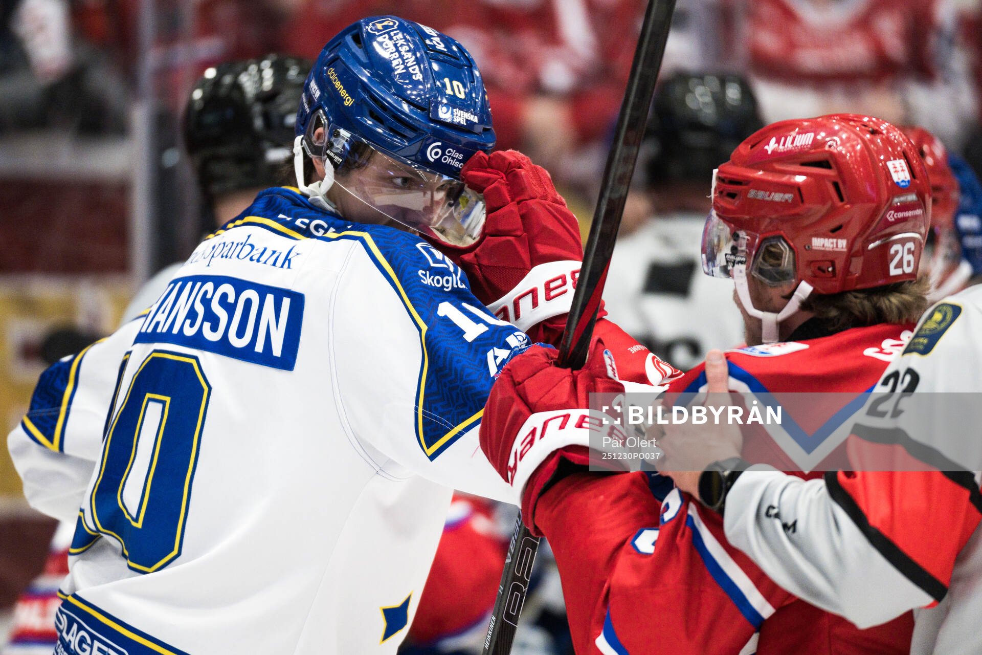Leksands Anton Johansson och Timrås Anton Heikkinen