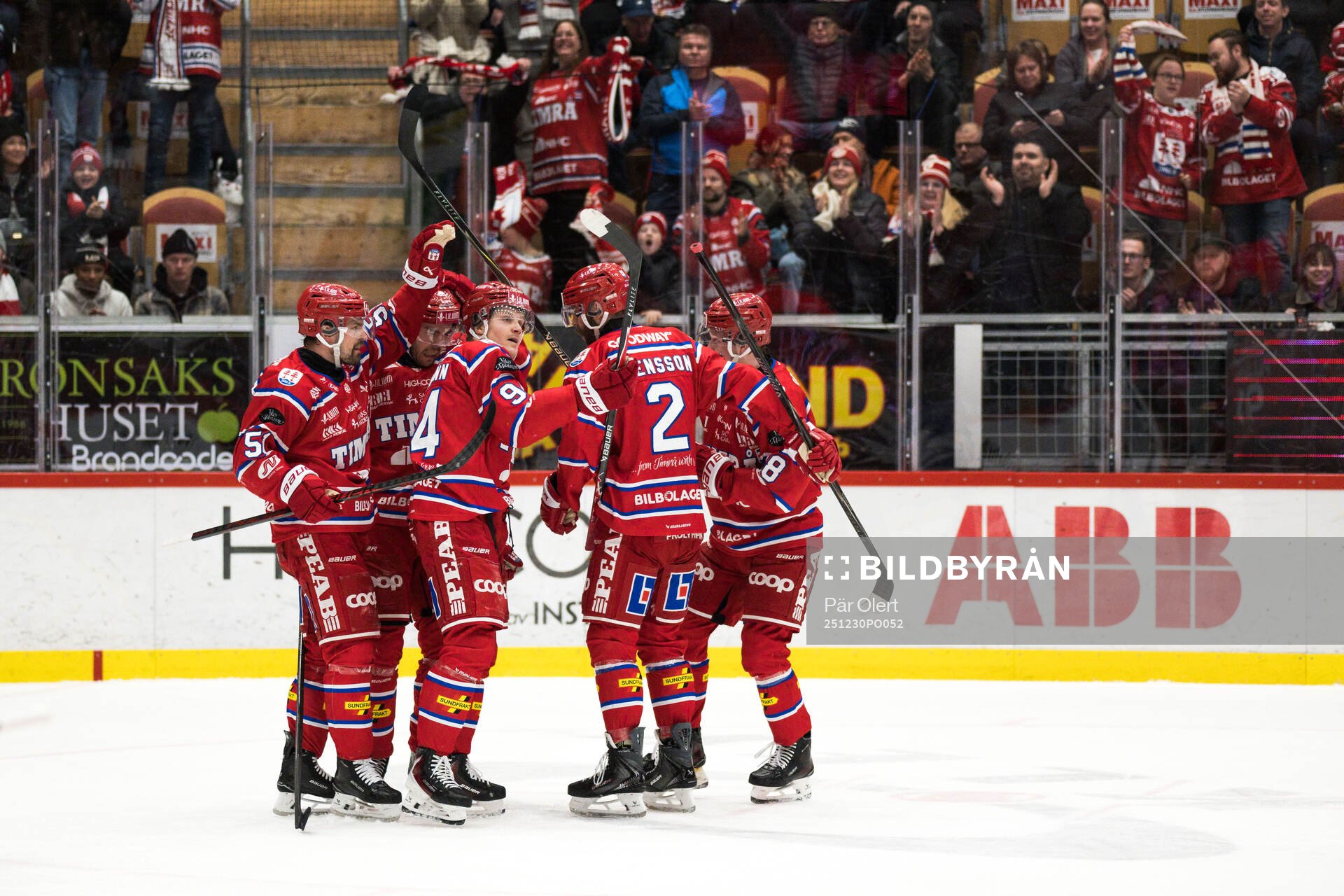 Timrås Simon Forsmark jublar