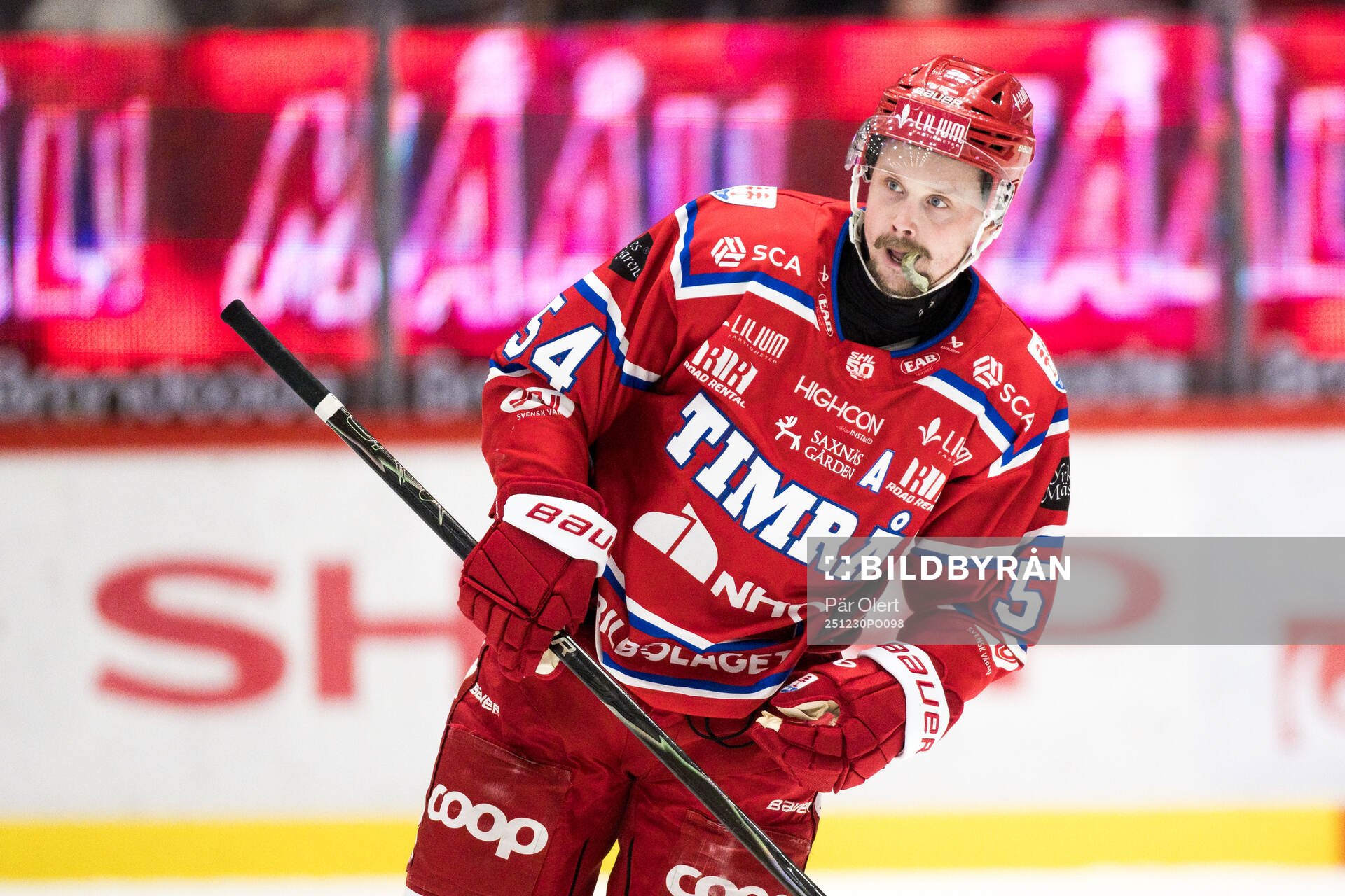 Timrås Jonathan Dahlén jublar