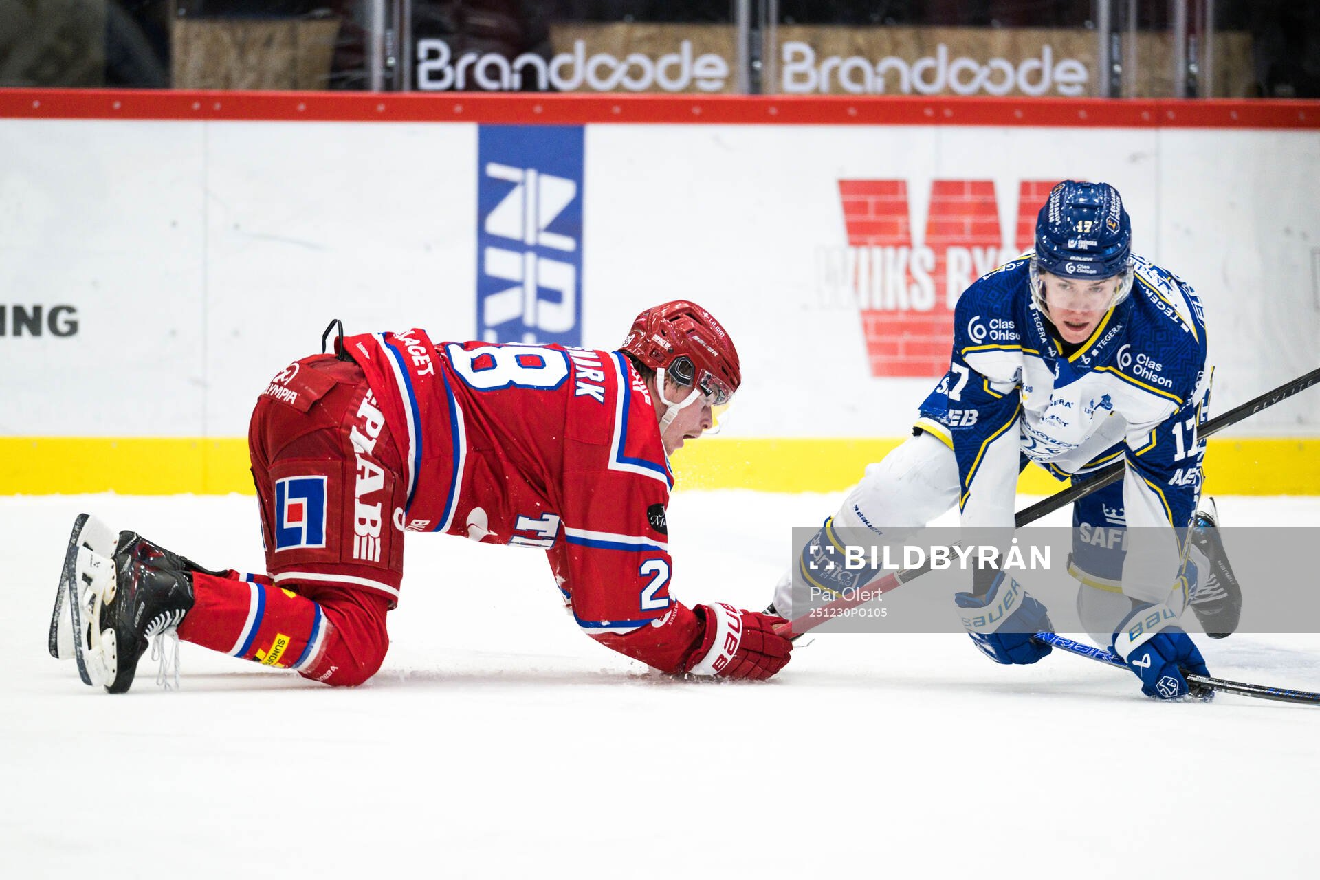 Timrås Simon Forsmark och Leksands Dennis Altörn