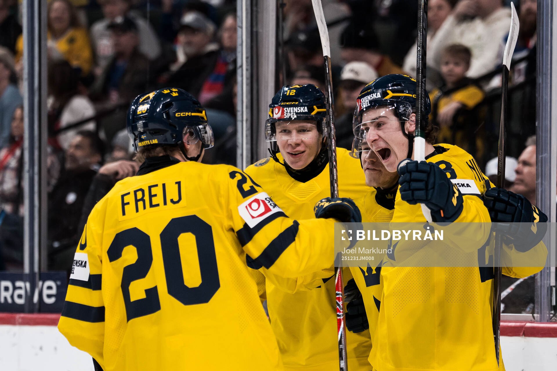 Alfons Freij, Milton Gästrin, Casper Juustovaara Karlsson
