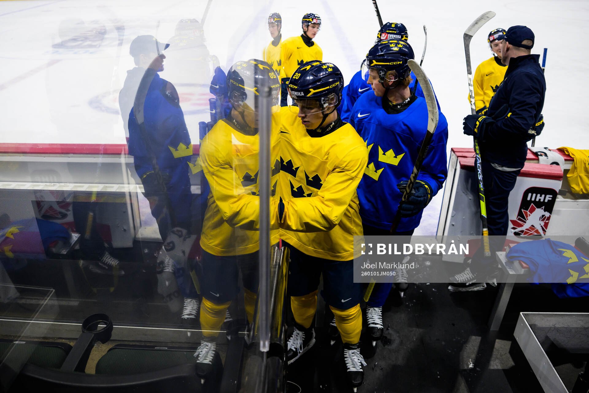 Alfons Freij of Sweden at a practice session