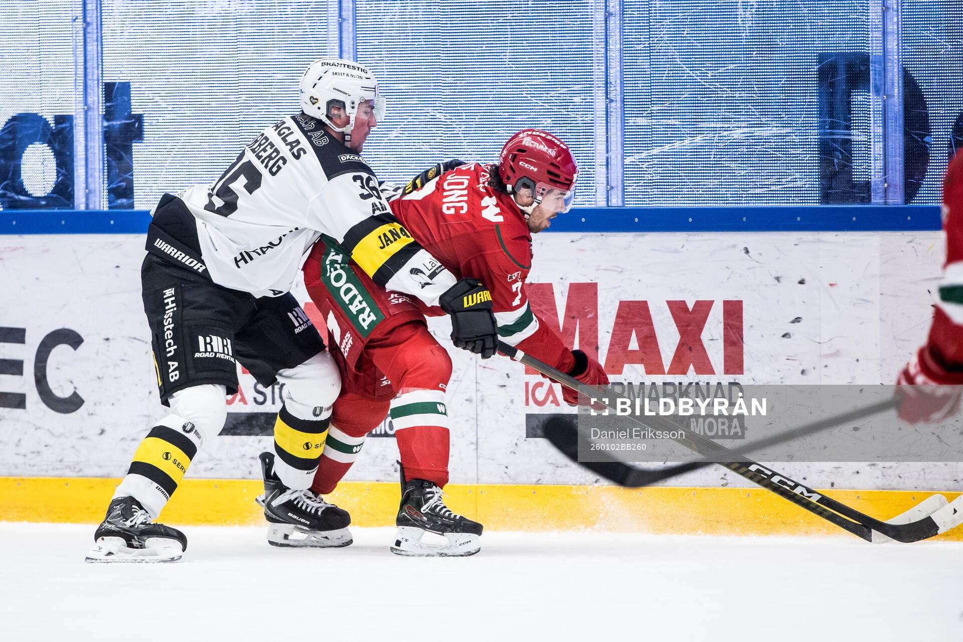 Västerås Olle Norberg och Moras Ethan De Jong
