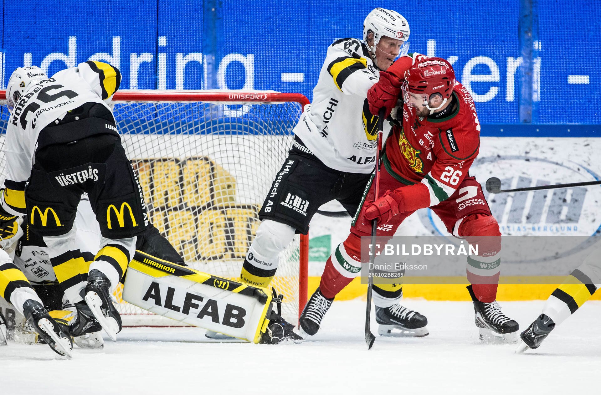 Västerås Niclas Lundgren och Moras Arvid Degerstedt
