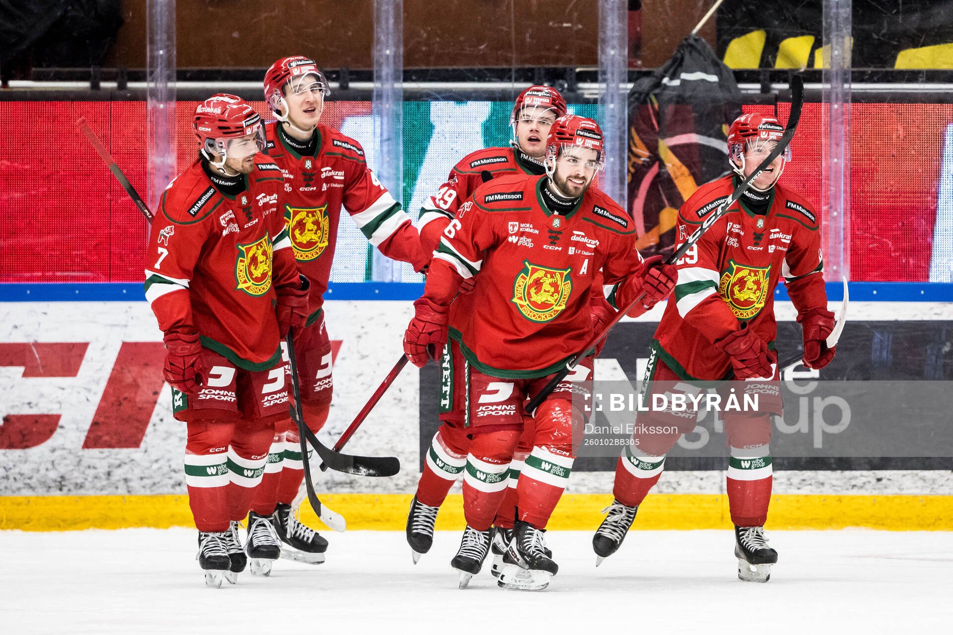 Moras Arvid Degerstedt jublar