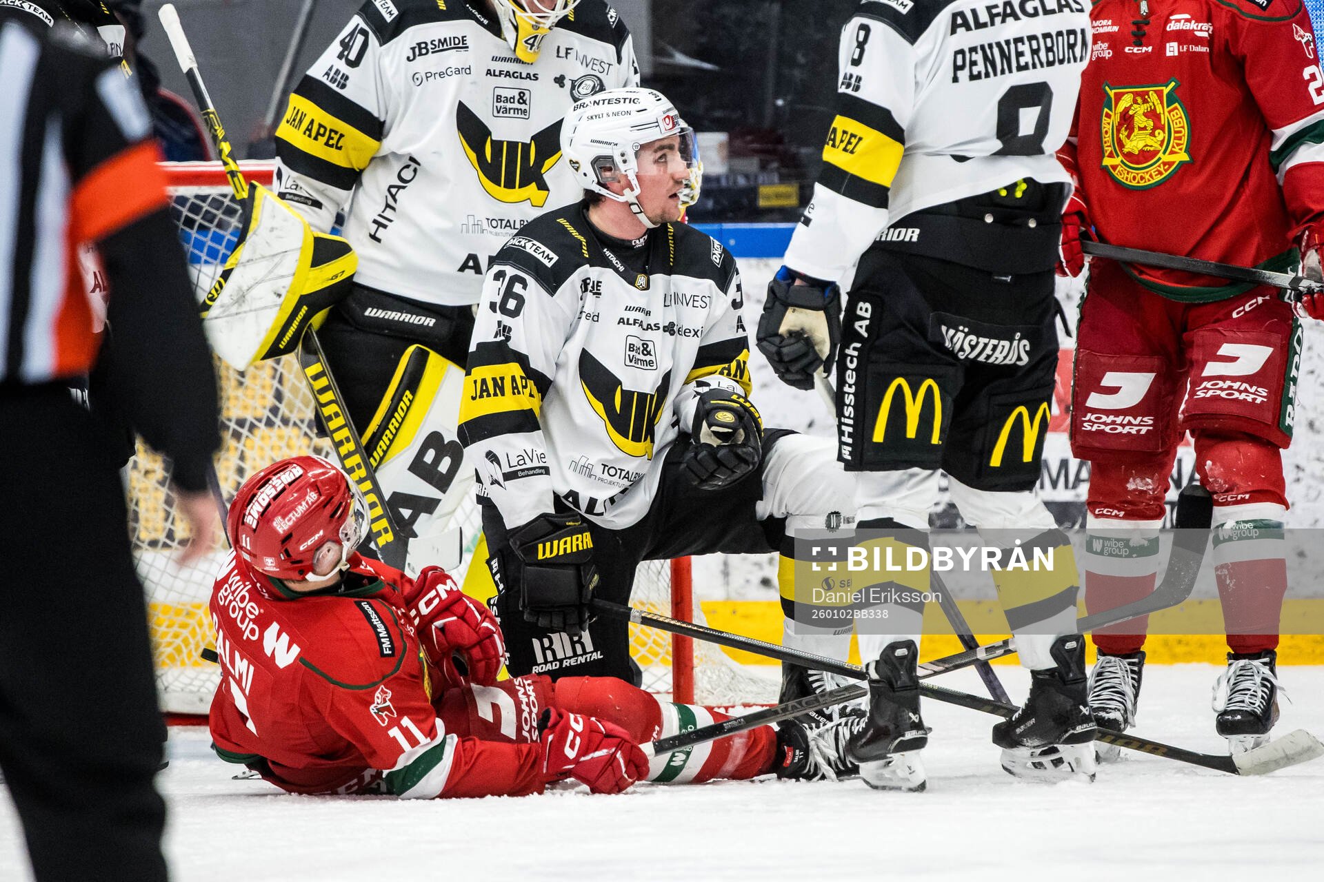 Moras Gustav Salmi-Lilja och Västerås Olle Norberg