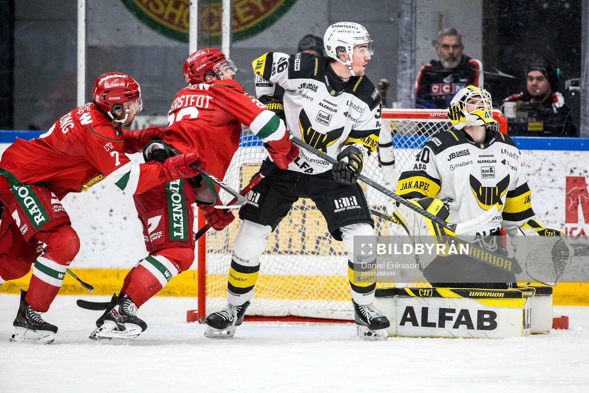 Moras Ethan De Jong och Arvid Degerstedt och Västerås
