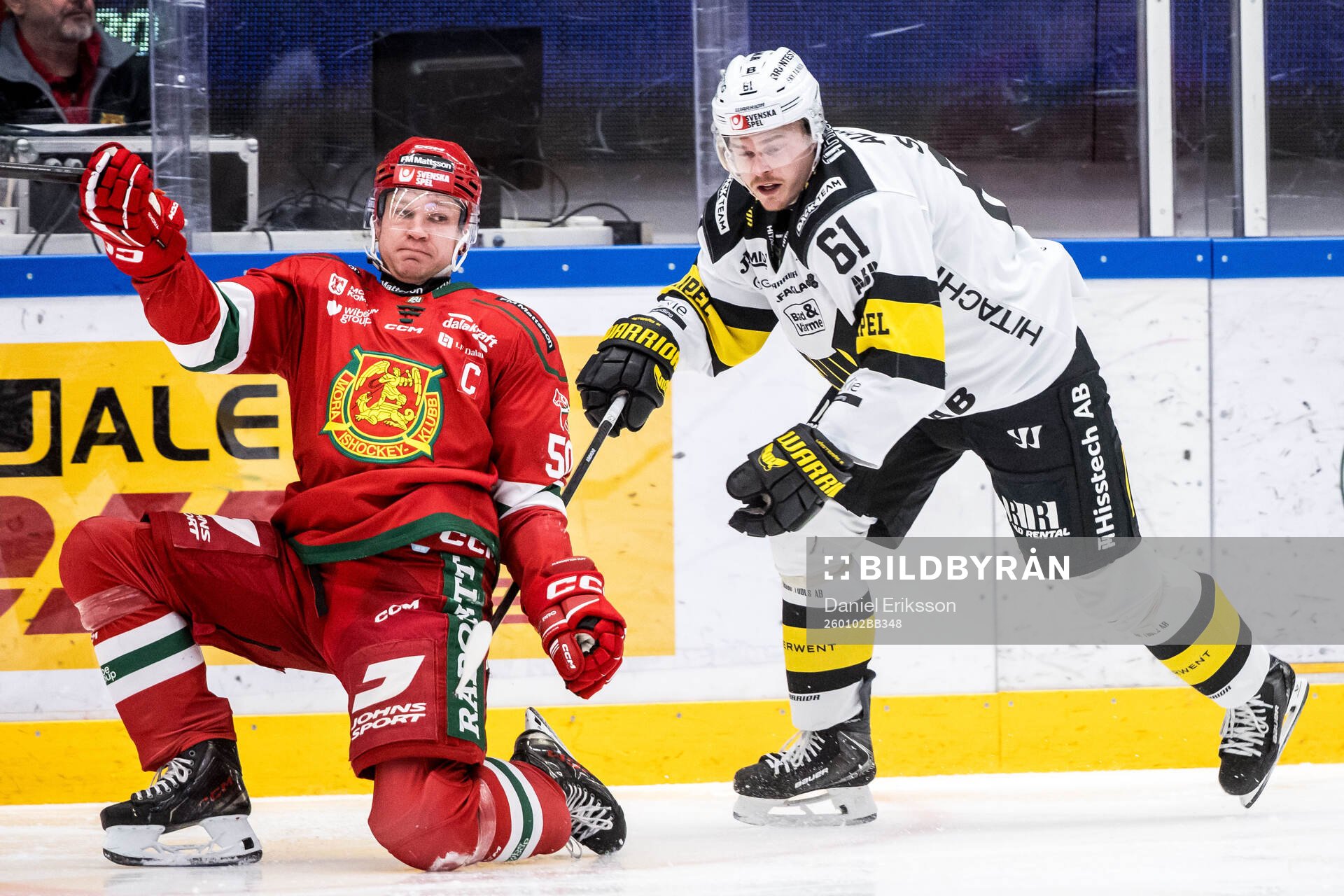 Moras Tobias Ekberg och Västerås Malte Sjögren